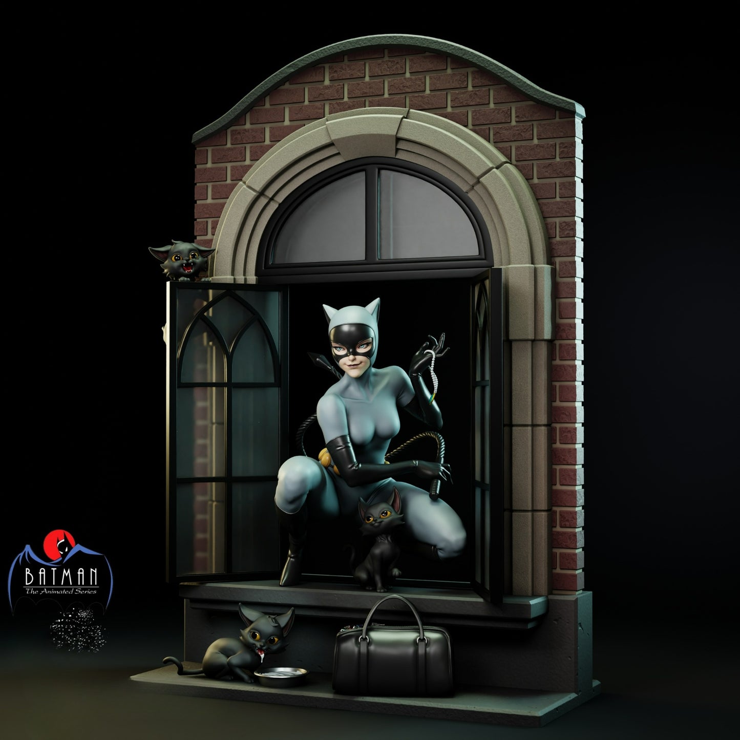 3223 Catwoman - DC COMICS - STL 3D Print Files