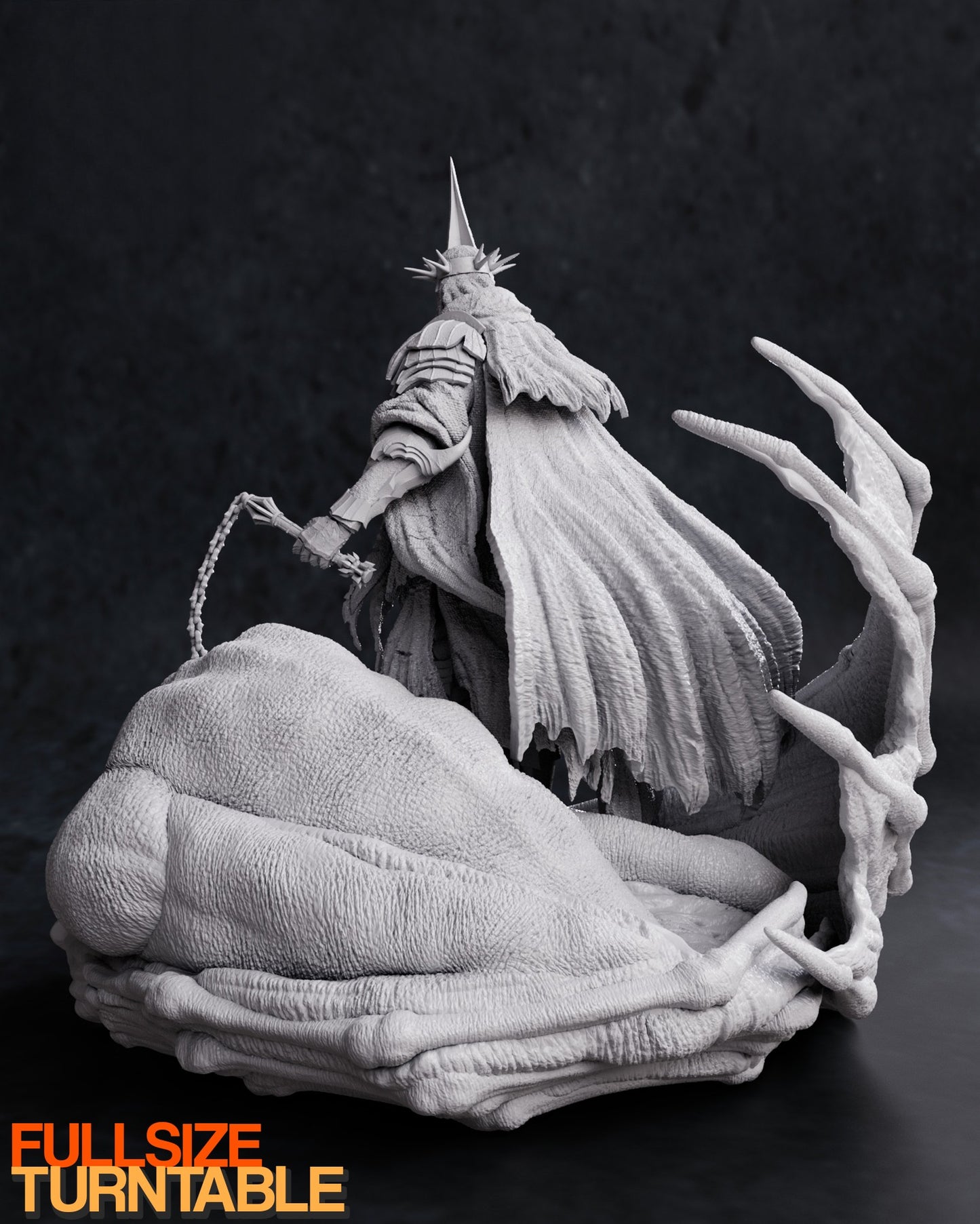 1666 The Witch King of Angmar - Lord Of The Rings  - STL 3D Print Files