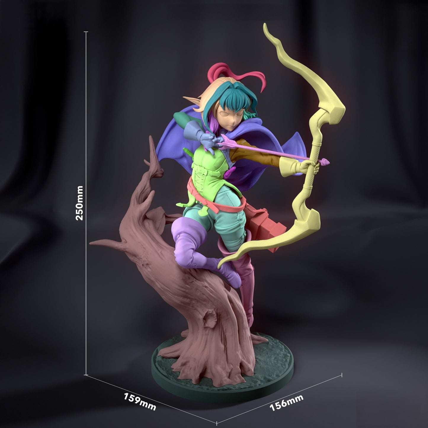 2011 High Elf Archer - Goblin Slayer - STL 3D Print Files