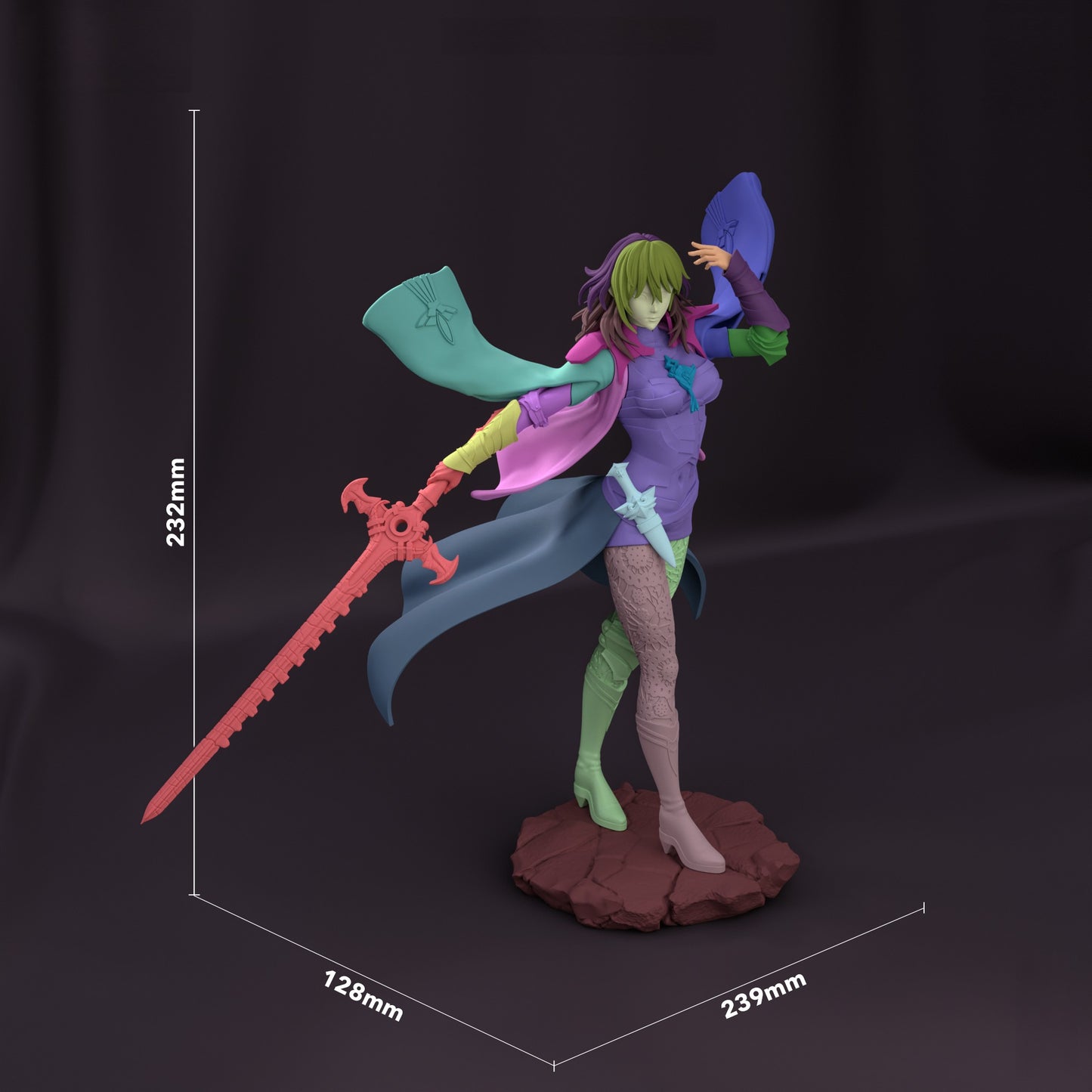 Byleth - Proven Professor - STL 3D Print Files