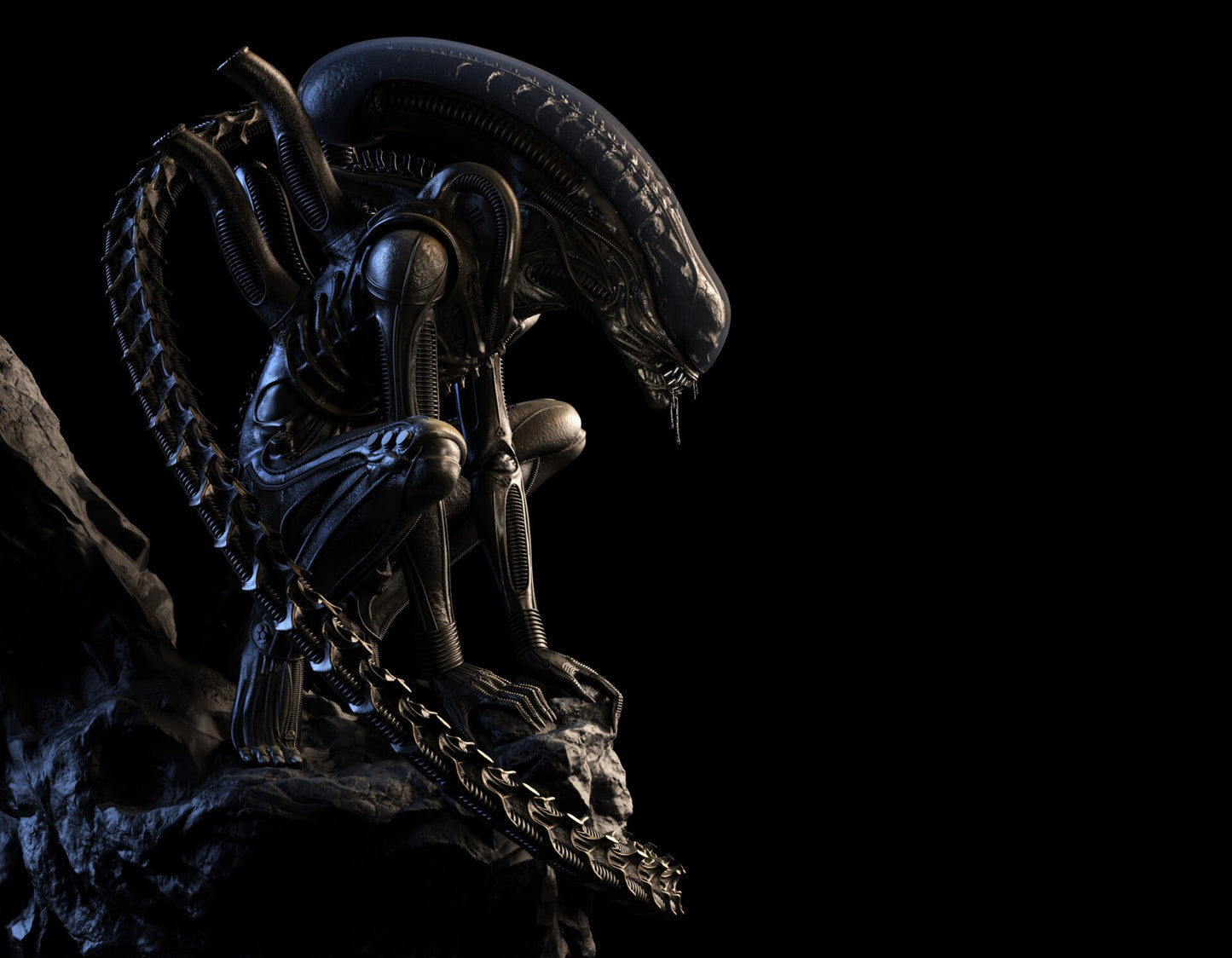 1685 Alien Xenomorph Big Chap - STL 3D Print Files