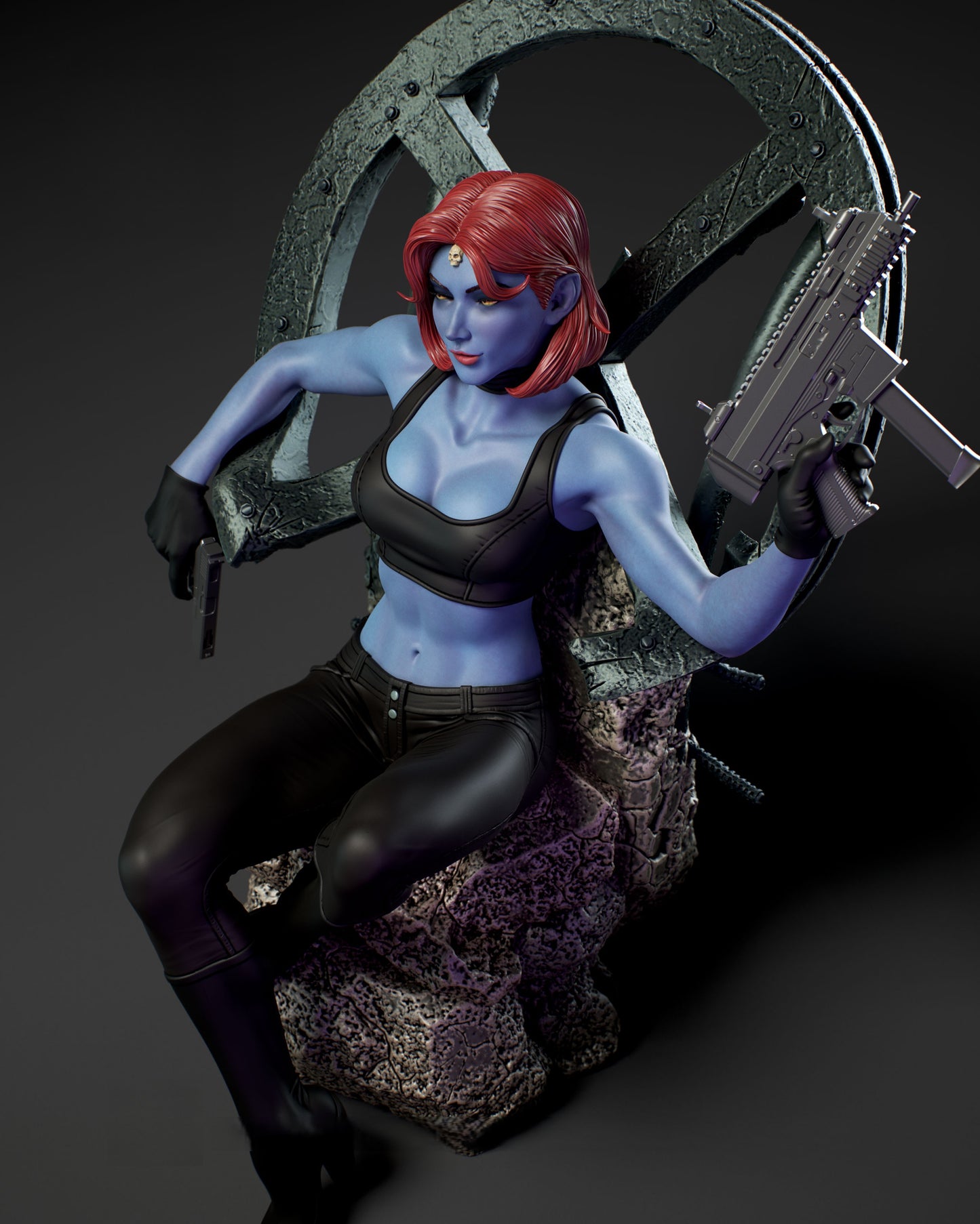 1711 Mystique - X-Men - STL 3D Print Files