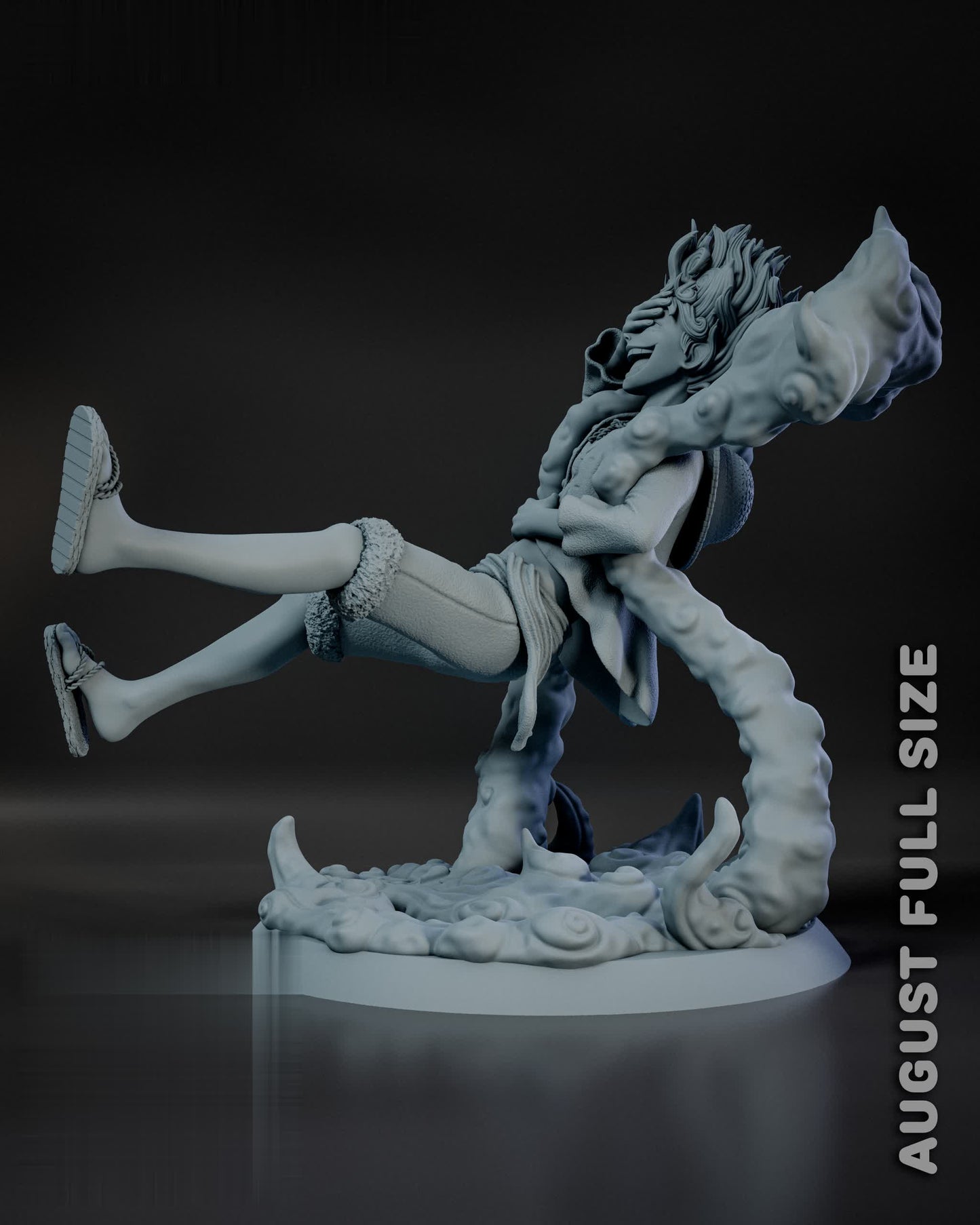 1970 Luffy Gear 5 - One Piece - STL 3D Print Files