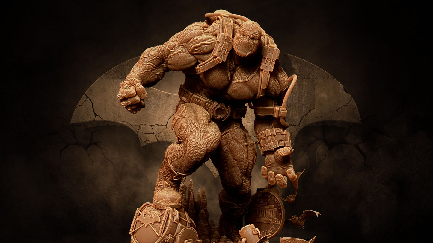 Mcfarlane Bane - Dc Multiverse - STL 3D Print Files