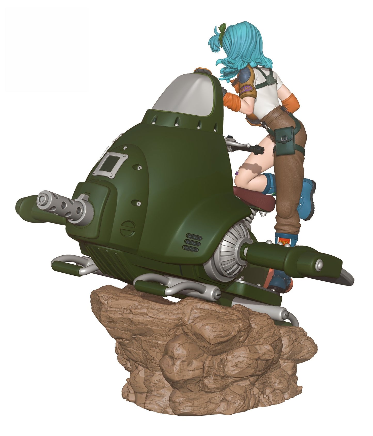 Bulma - Dragon Ball - STL 3D Print Files