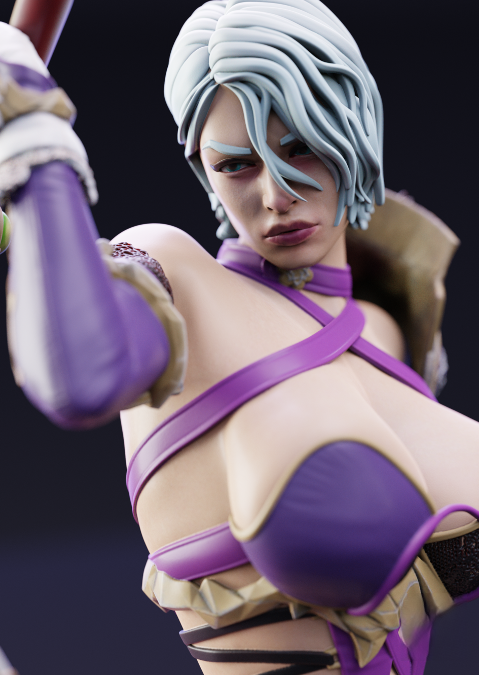 1933 Ivy - SoulCalibur - STL 3D Print Files