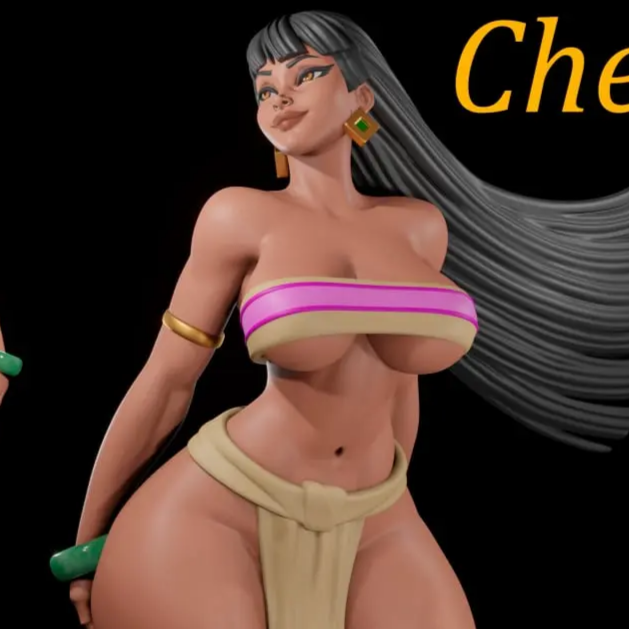 2542 Chel NSFW - The Road to El Dorado - STL 3D Print Files