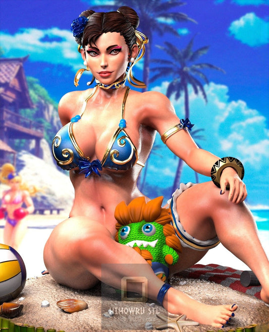 4948 Chun-Li - Street Fighter - STL 3D Print Files