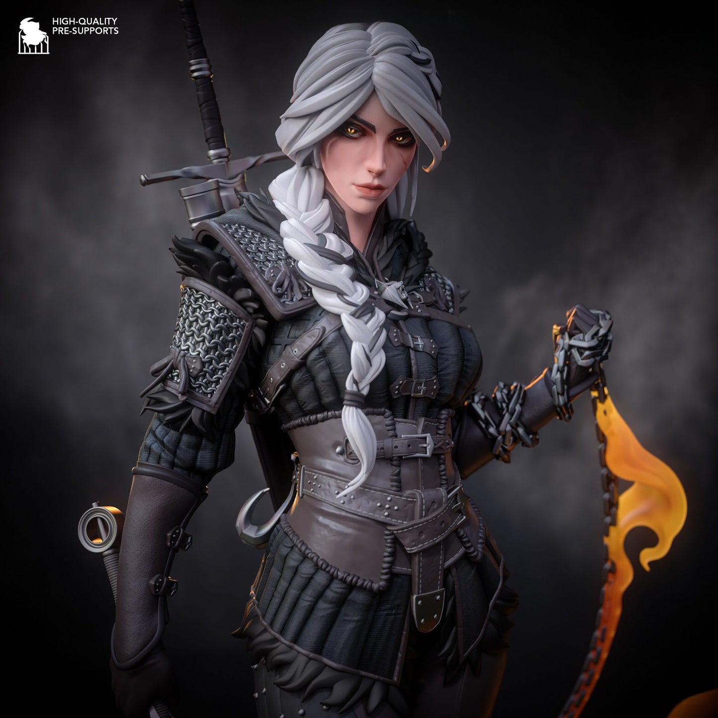 4258 CIRI - The Witcher IV - STL 3D Print Files