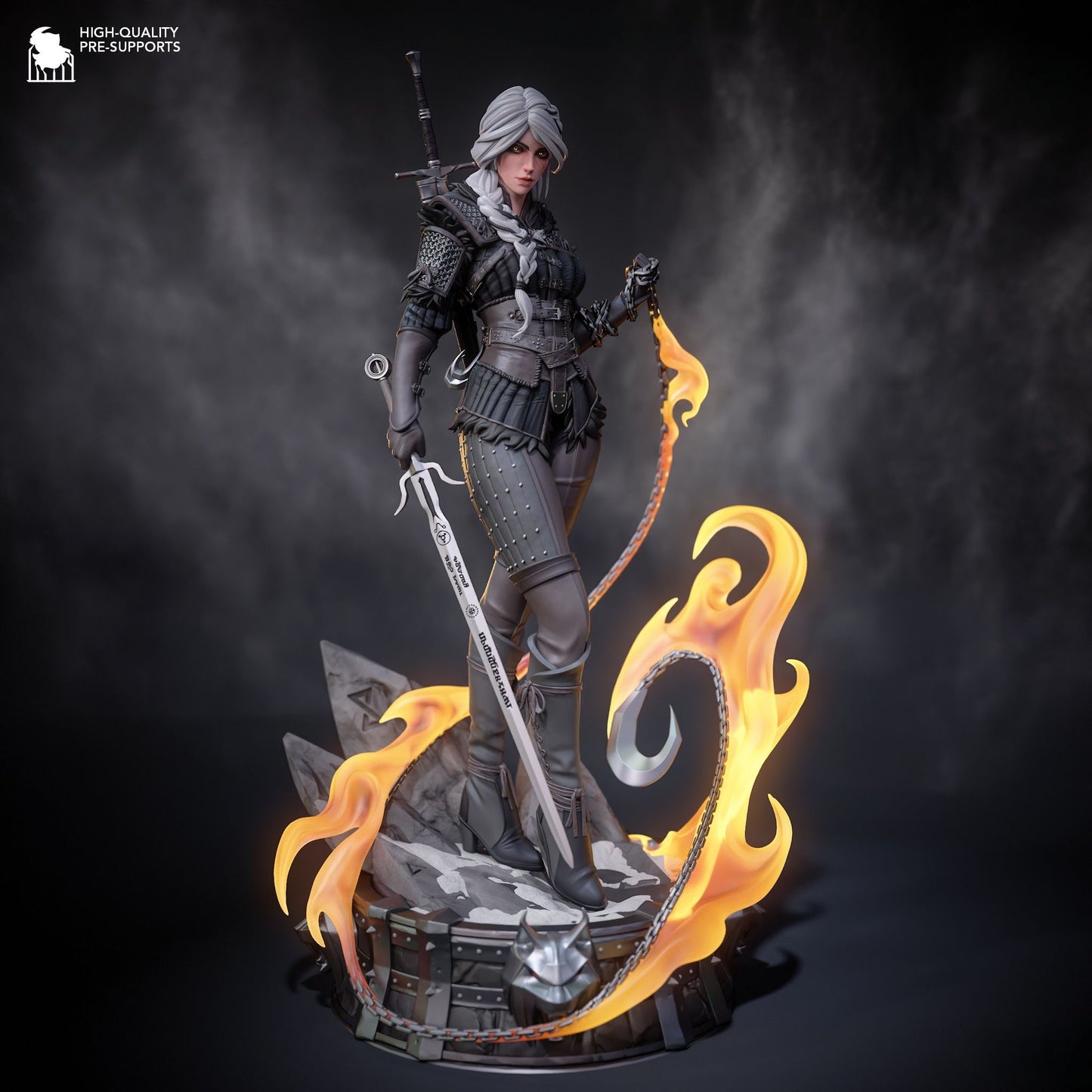 4258 CIRI - The Witcher IV - STL 3D Print Files