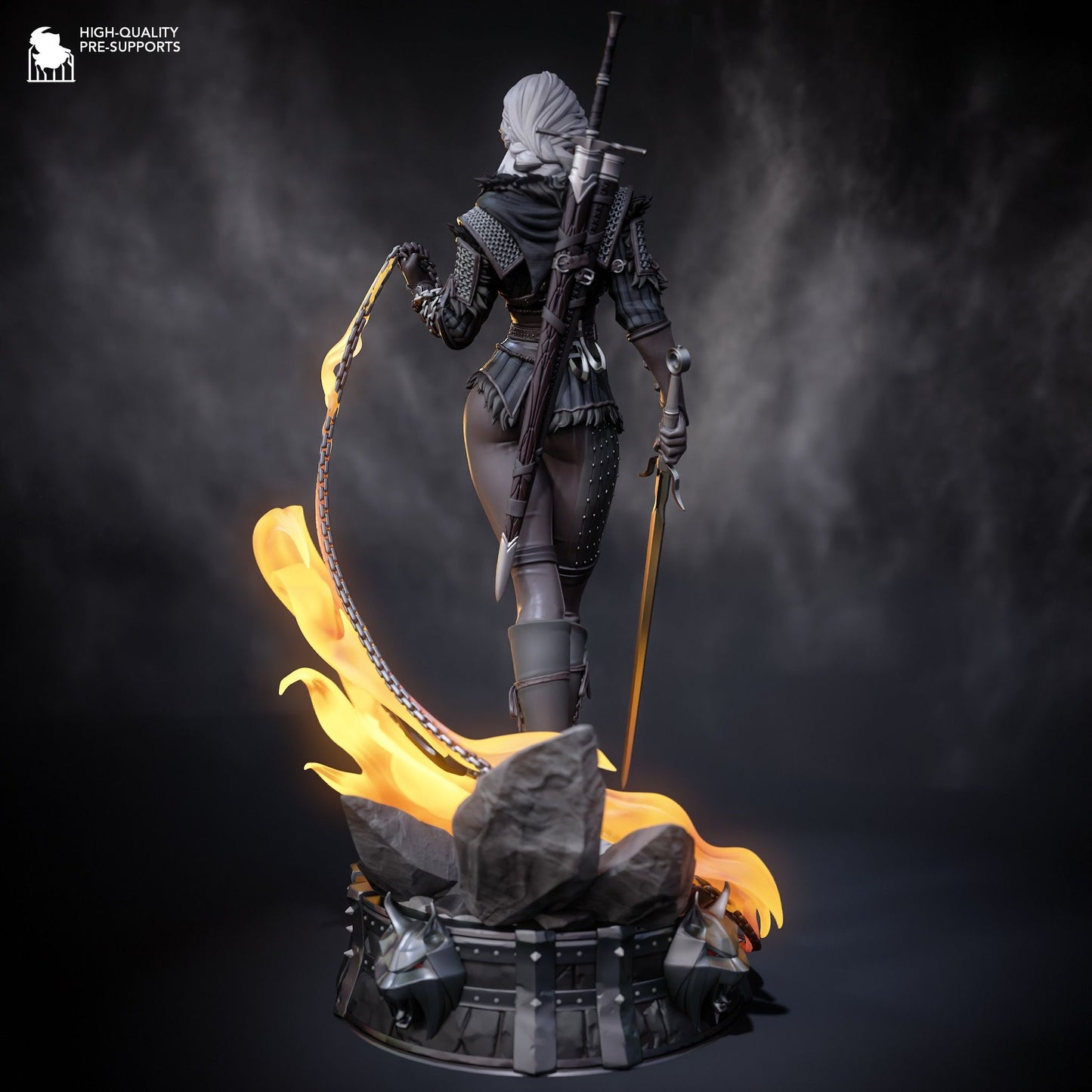 4258 CIRI - The Witcher IV - STL 3D Print Files