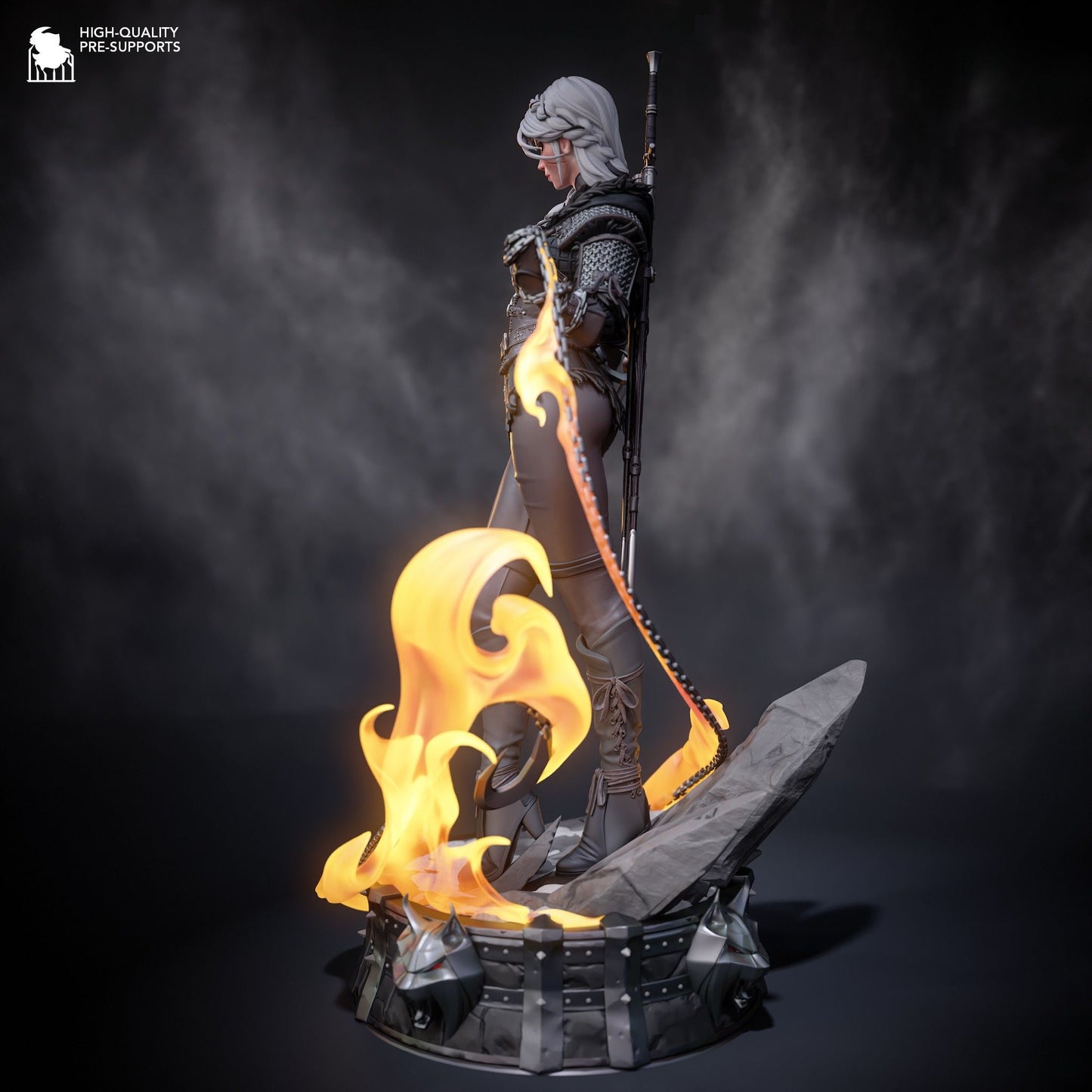 4258 CIRI - The Witcher IV - STL 3D Print Files