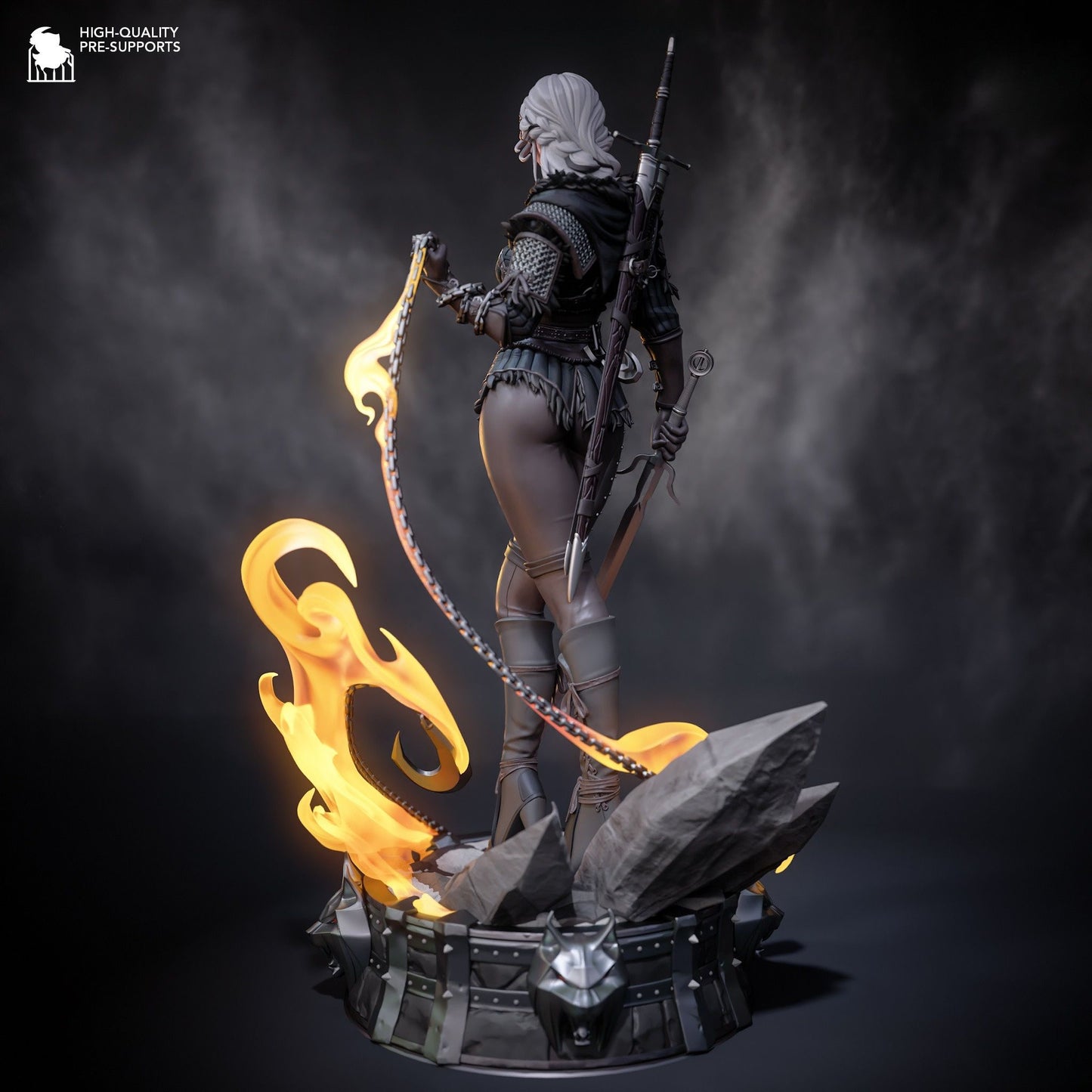 4258 CIRI - The Witcher IV - STL 3D Print Files