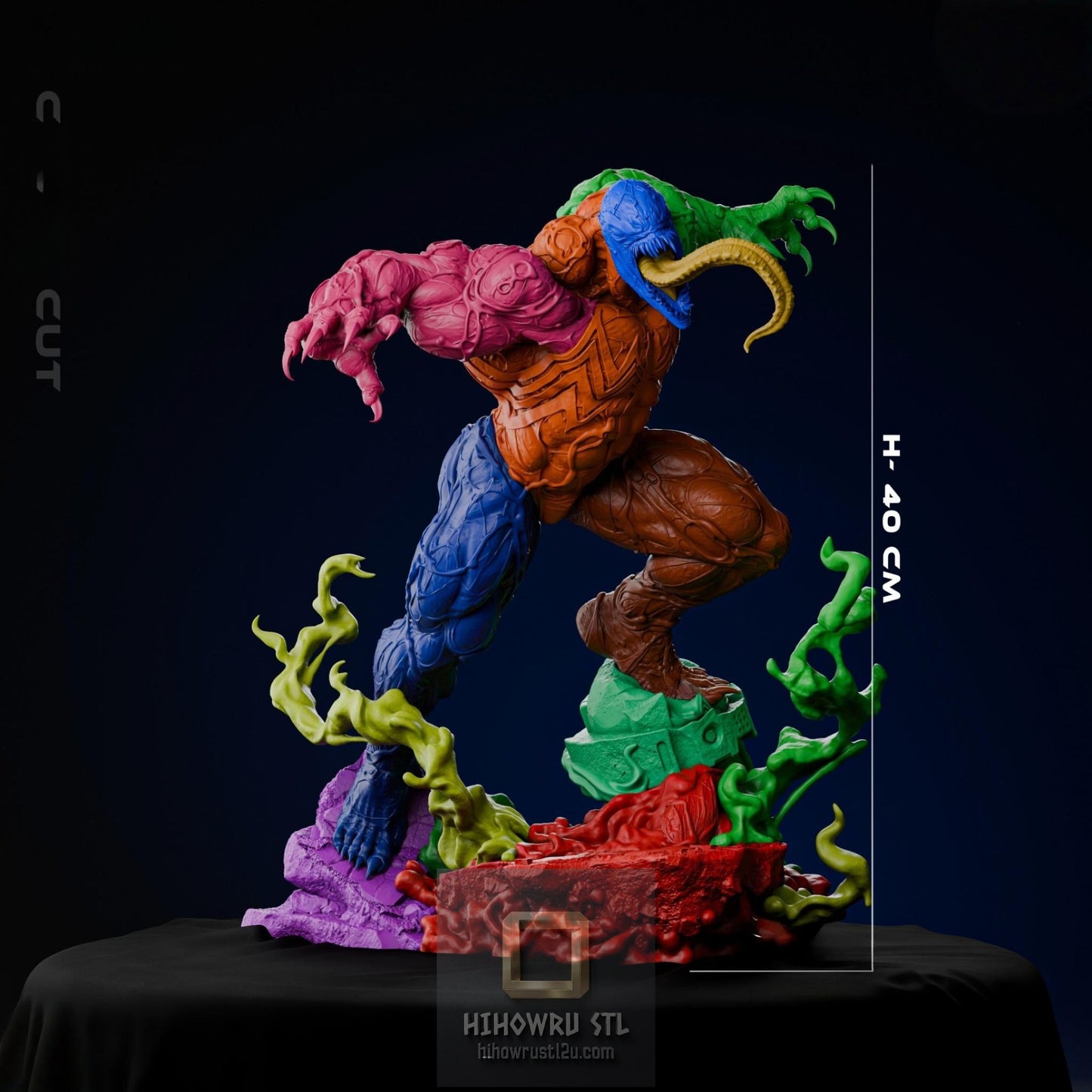5517 Venom - Marvel Comics - STL 3D Print Files