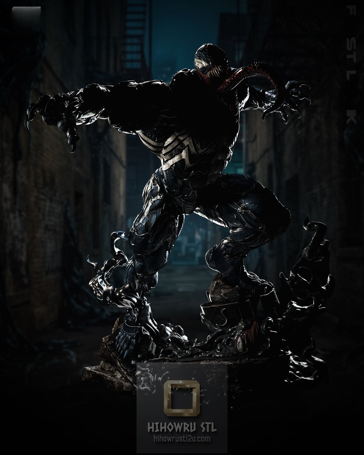 5517 Venom - Marvel Comics - STL 3D Print Files