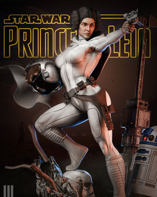 4173 Princess Leia - Star Wars - STL 3D Print Files