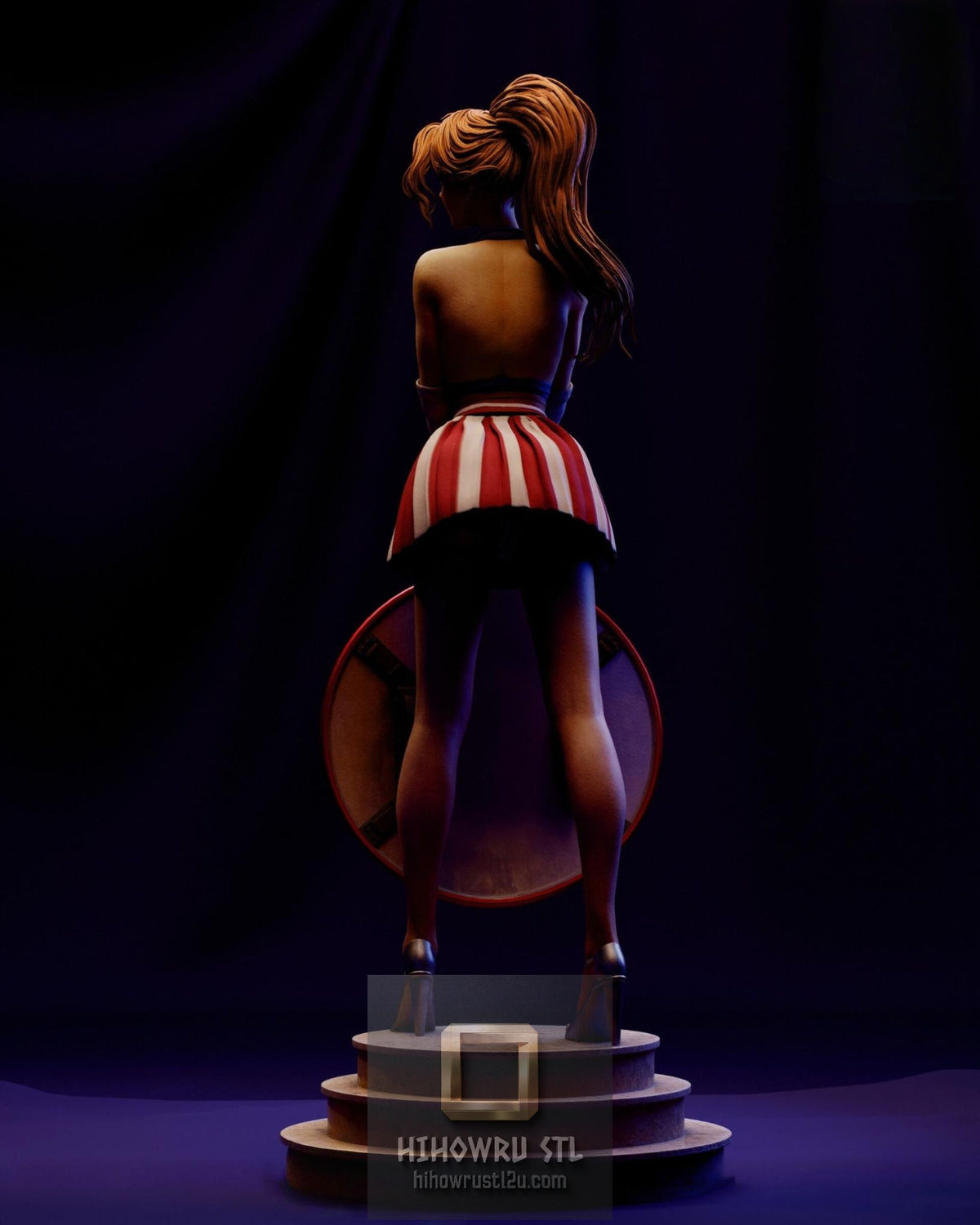 5612 Lady Captain America - STL 3D Print Files