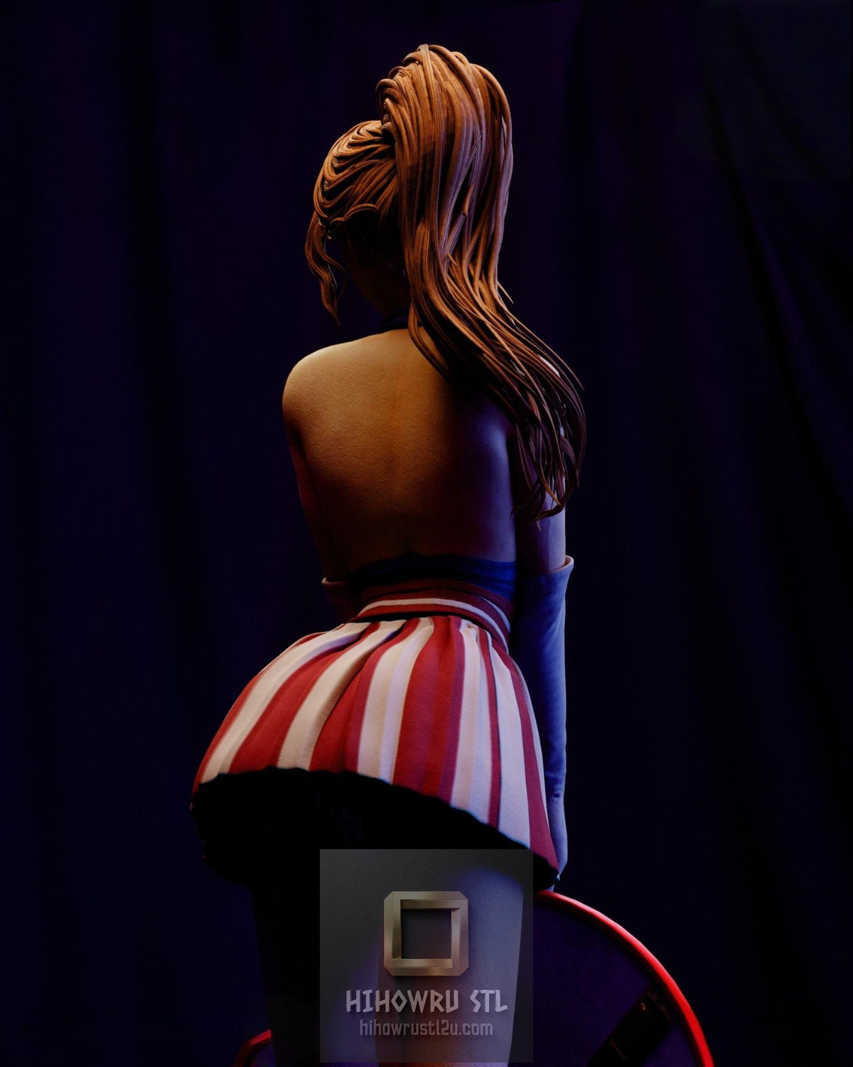 5612 Lady Captain America - STL 3D Print Files