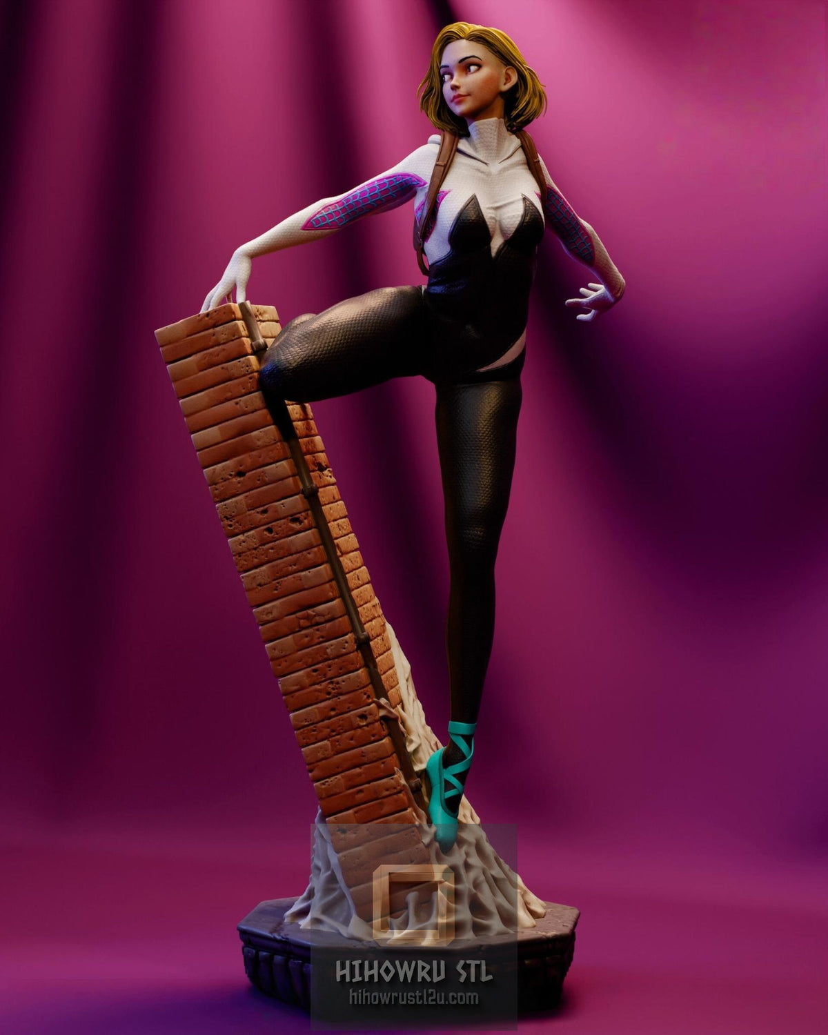 5611 Spider Gwen - Marvel Comics - STL 3D Print Files