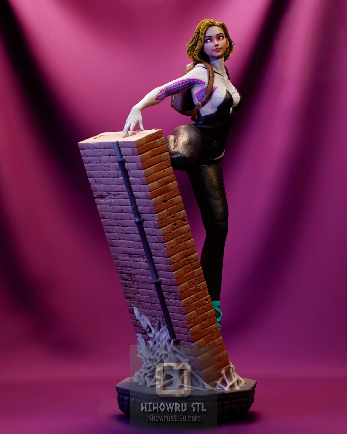 5611 Spider Gwen - Marvel Comics - STL 3D Print Files