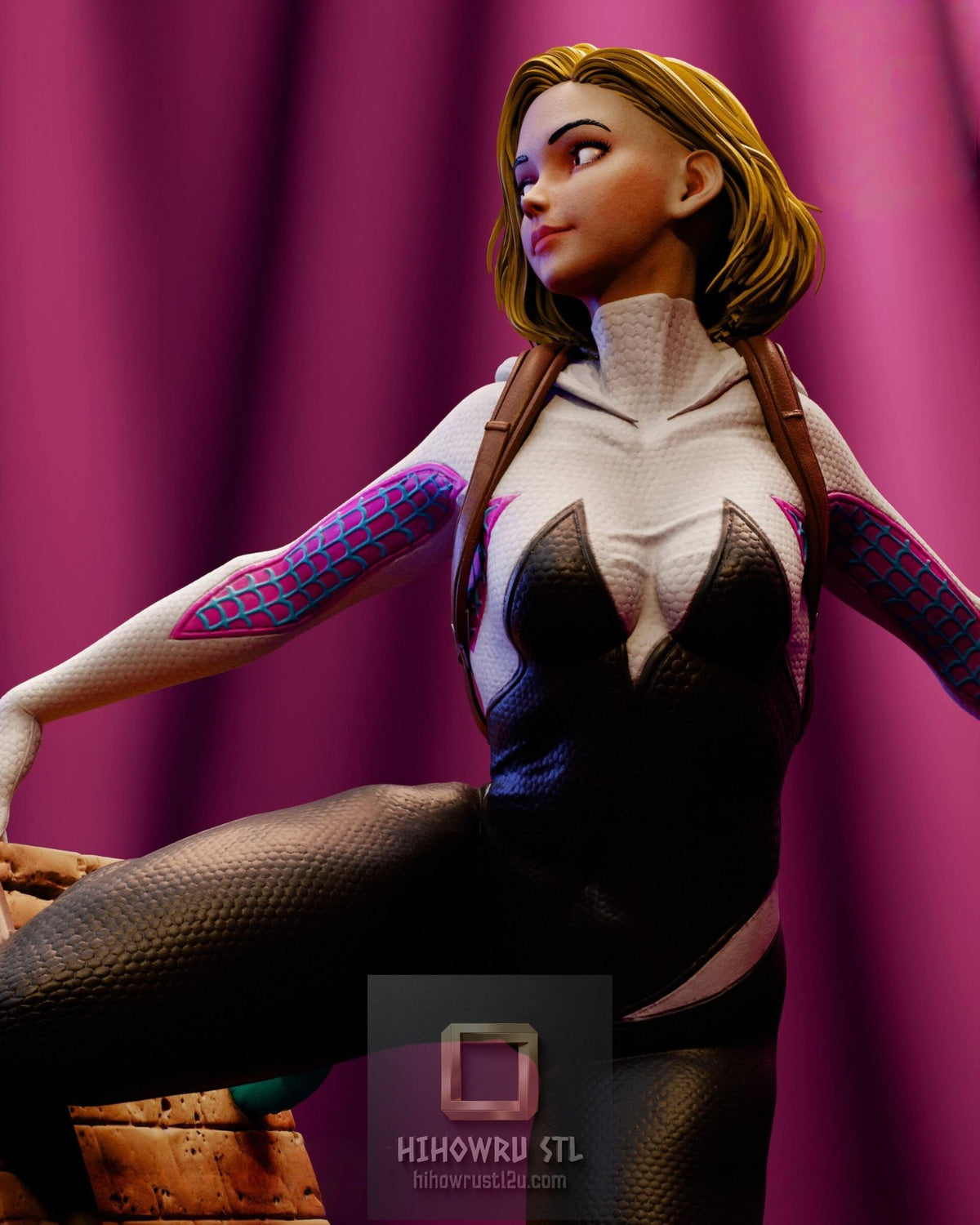 5611 Spider Gwen - Marvel Comics - STL 3D Print Files