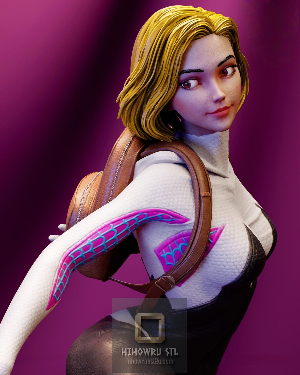 5611 Spider Gwen - Marvel Comics - STL 3D Print Files