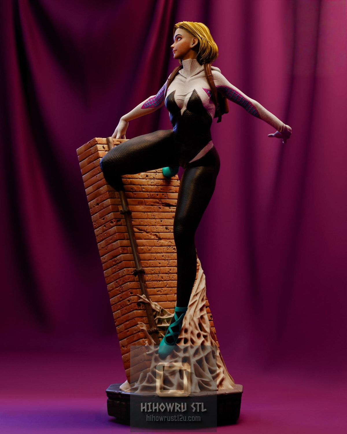 5611 Spider Gwen - Marvel Comics - STL 3D Print Files