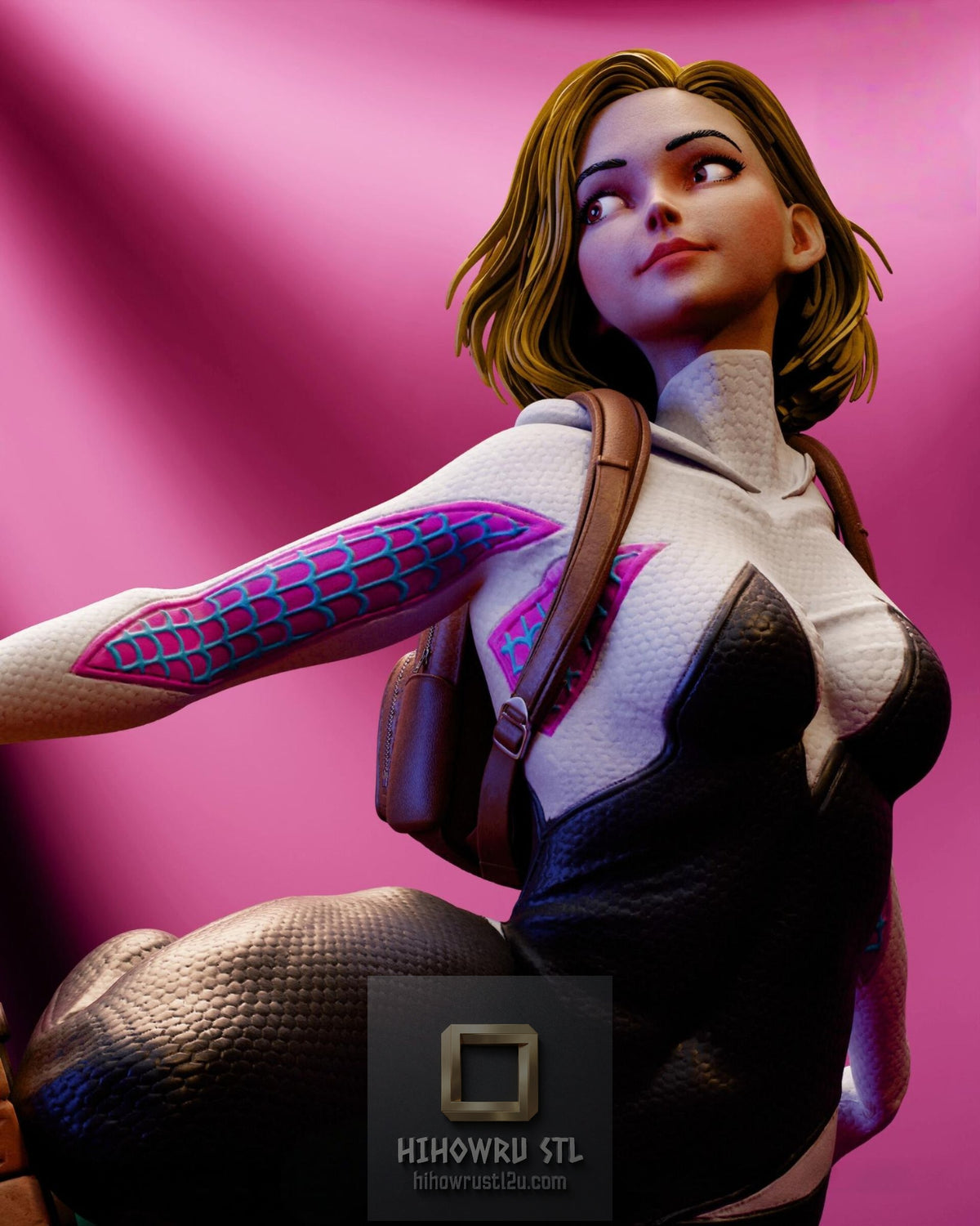 5611 Spider Gwen - Marvel Comics - STL 3D Print Files