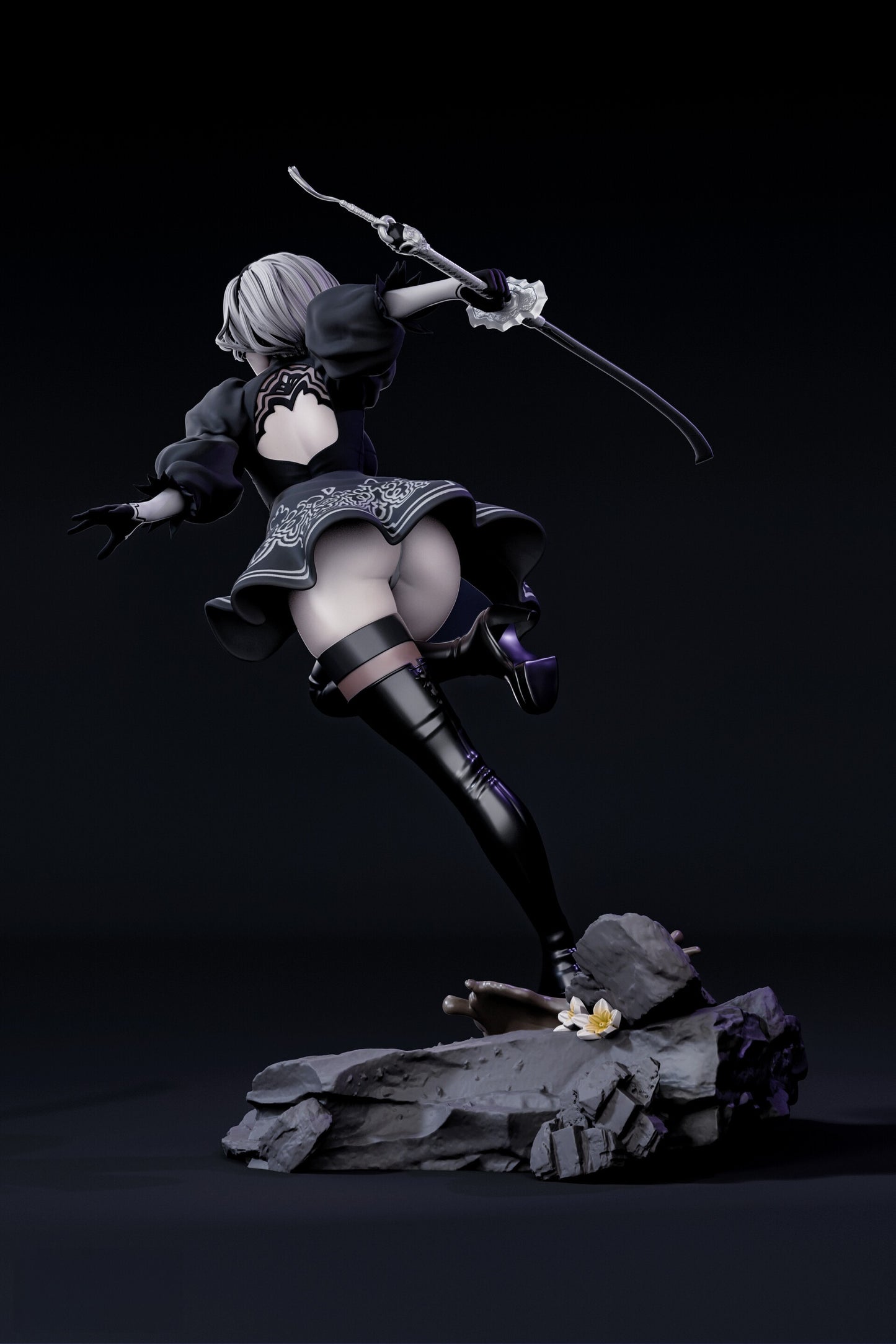 1667 2B - Nier Automata - STL 3D Print Files