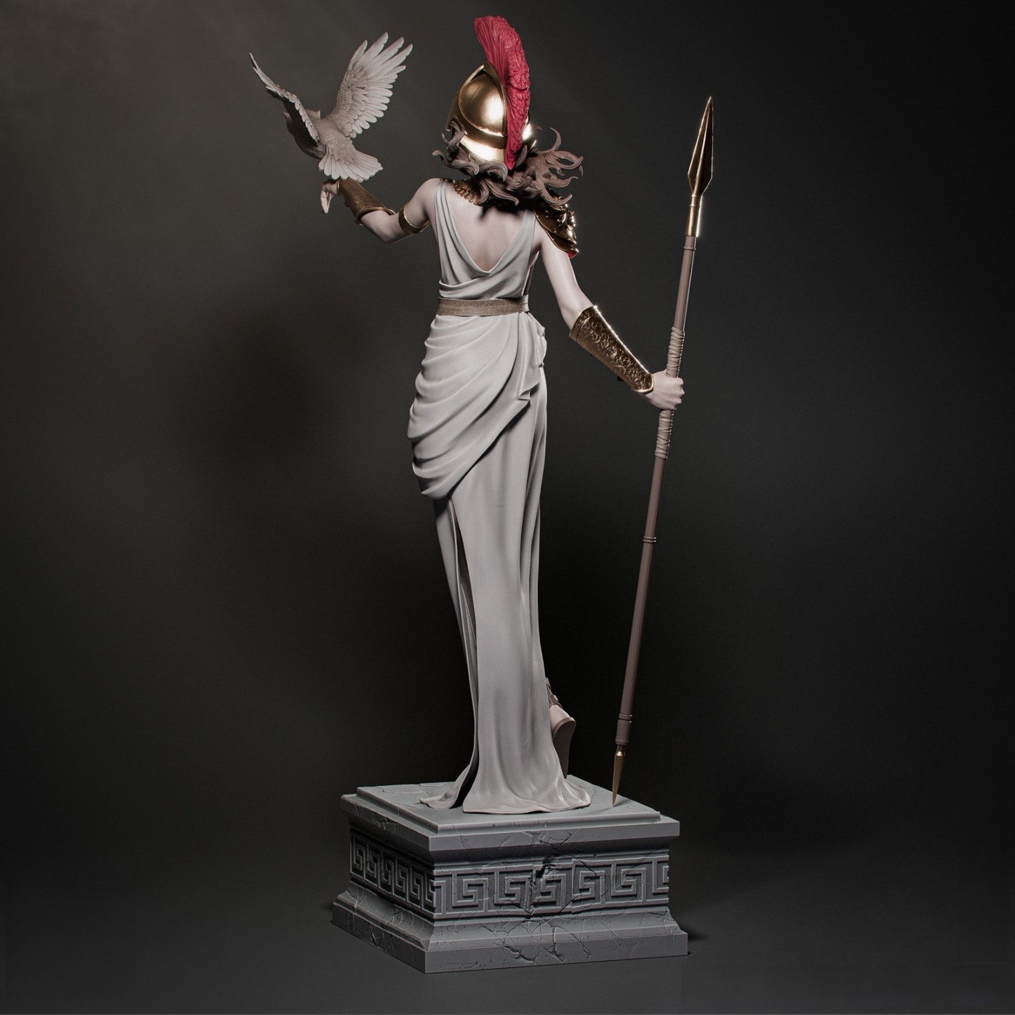 Athena - The Goddess of Wisdom and Military Victory - STL 3D Print Files