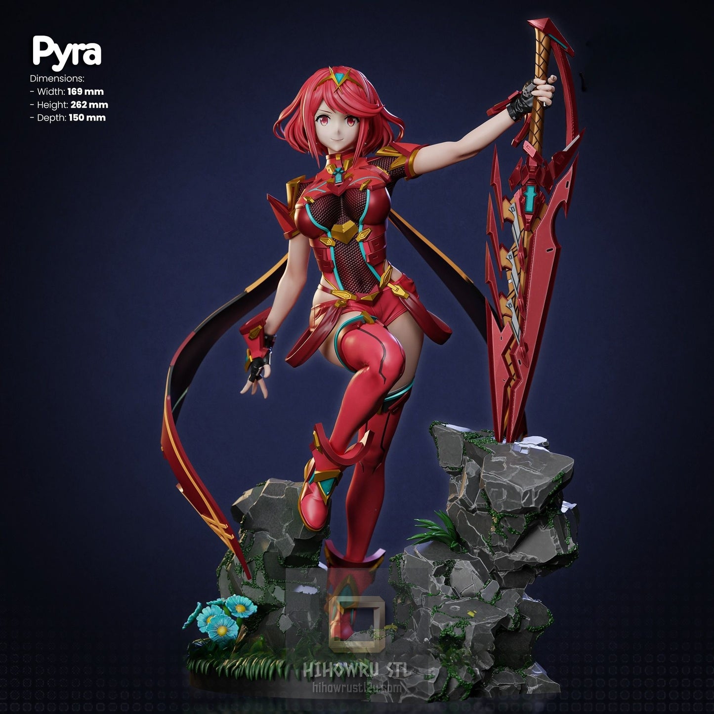 5304 Pyra - Xenoblade Chronicles - STL 3D Print Files