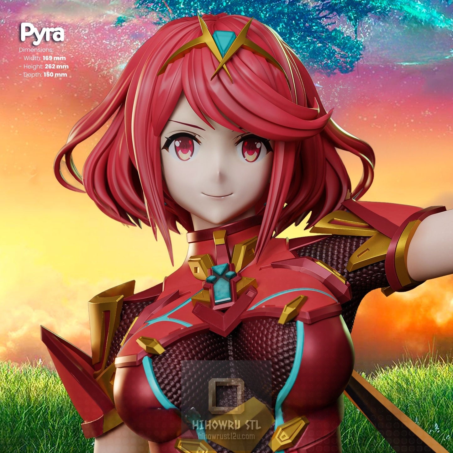 5304 Pyra - Xenoblade Chronicles - STL 3D Print Files