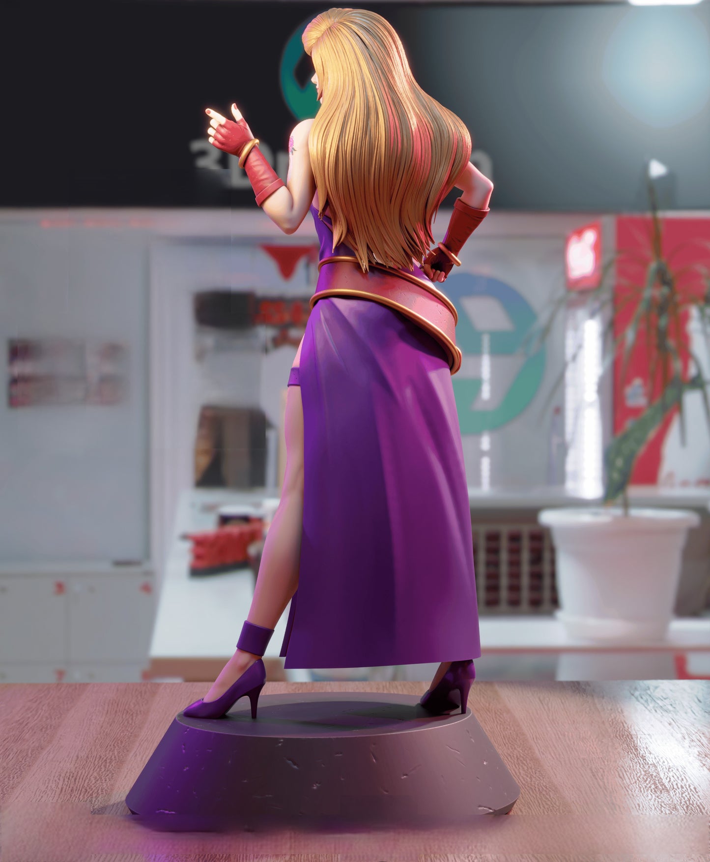 B.JENET - THE KING OF FIGHTERS - STL 3D Print Files