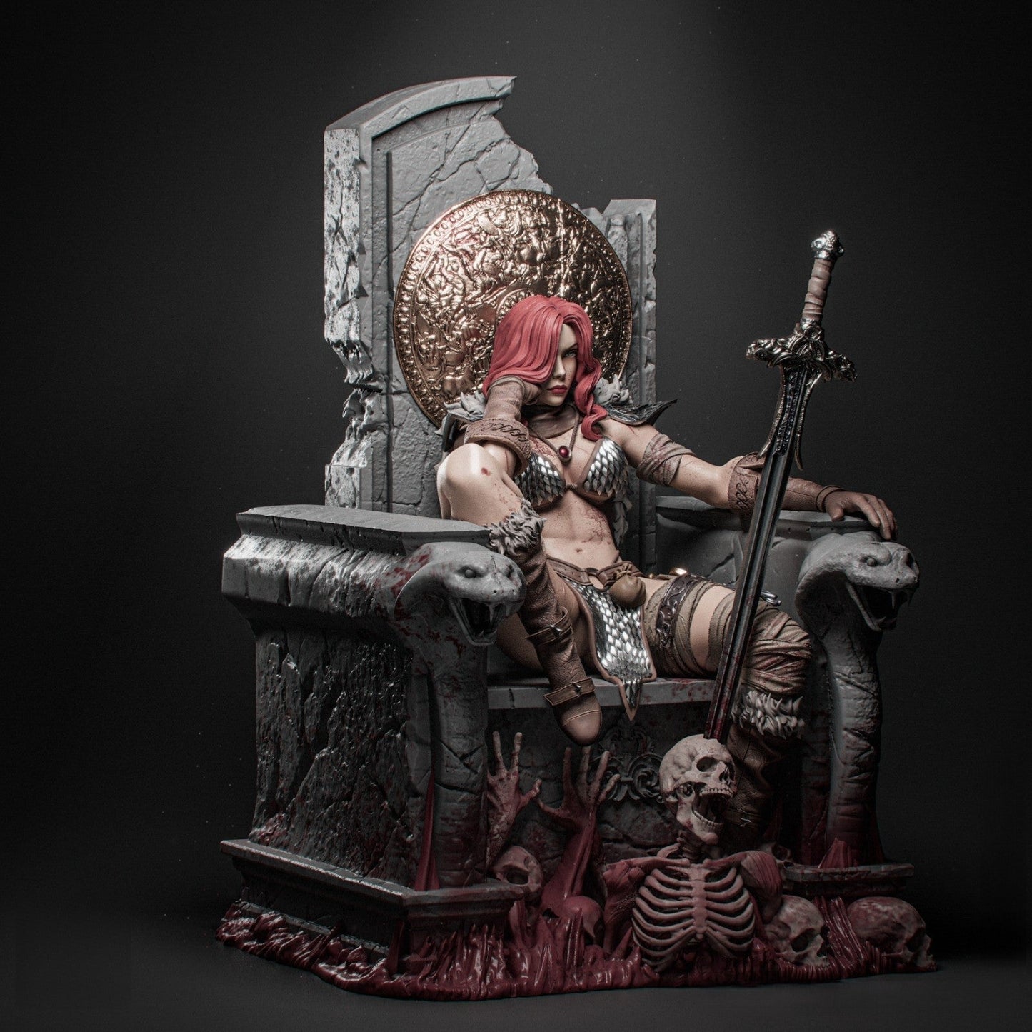 1635 Red Sonja - Marvel Comics - STL 3D Print Files