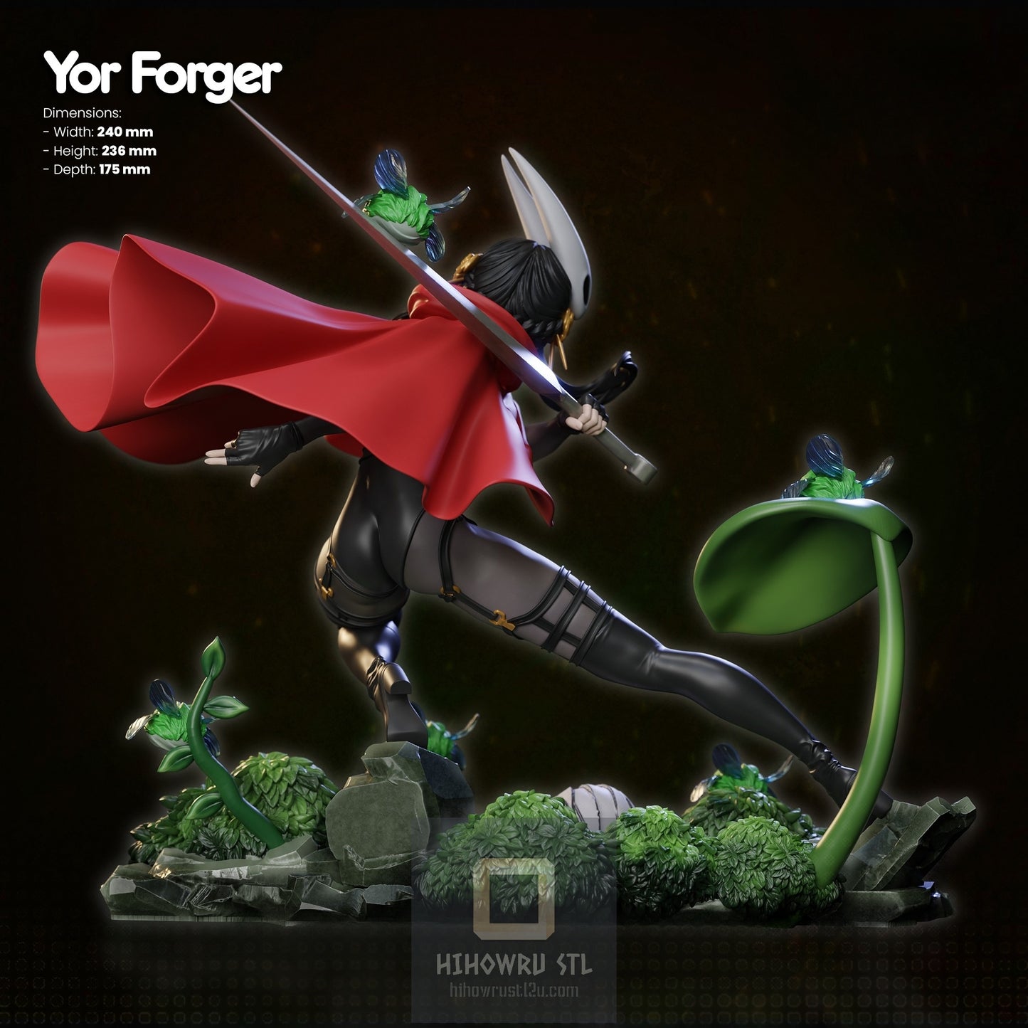 4492 Yor Forger X SilkSong  - STL 3D Print Files