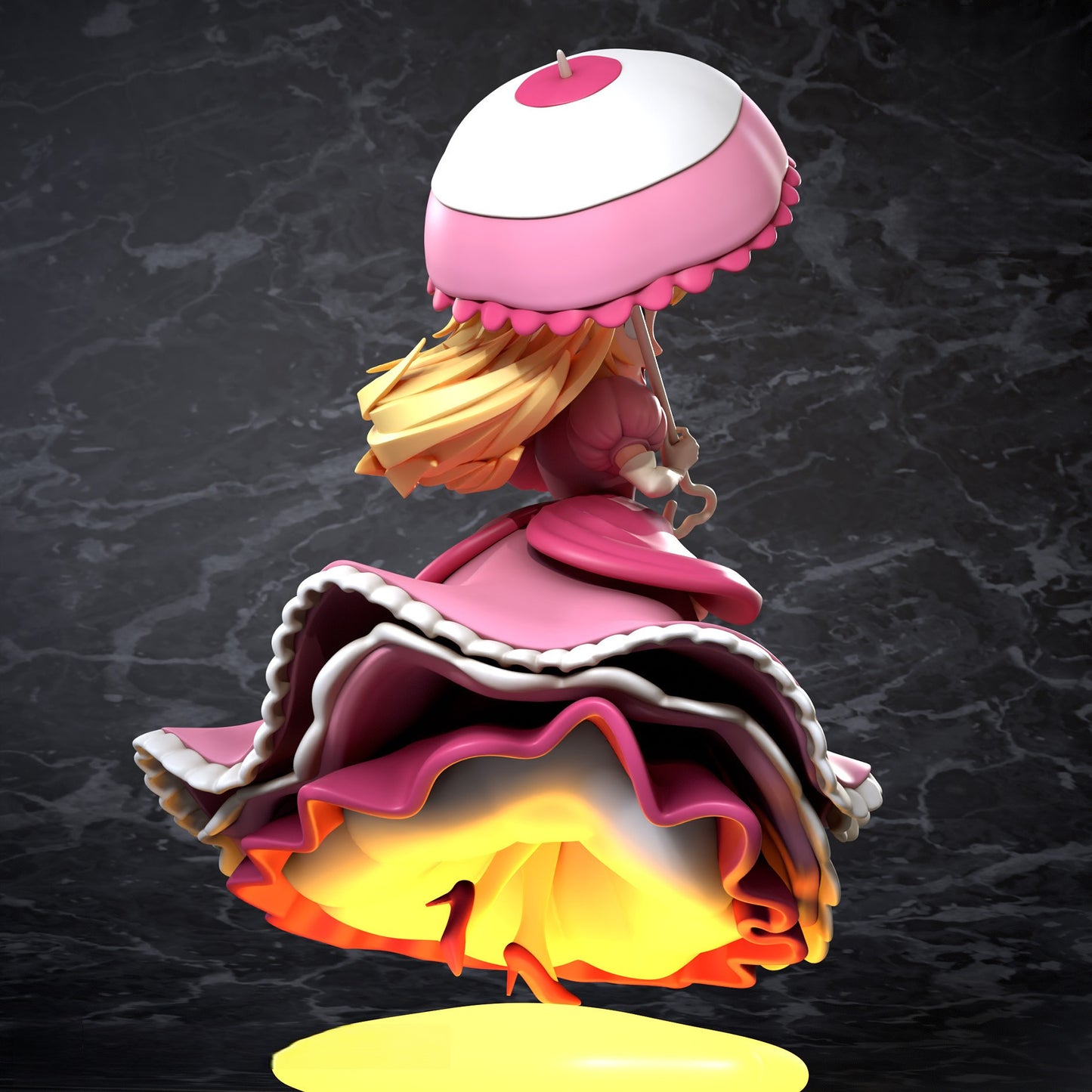 1663 Princes Peach - Super Mario Bros - STL 3D Print Files