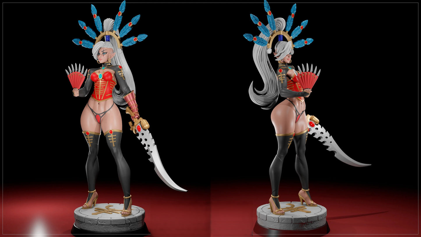 1860 Yvraine NSFW - Warhammer 40k - STL 3D Print Files