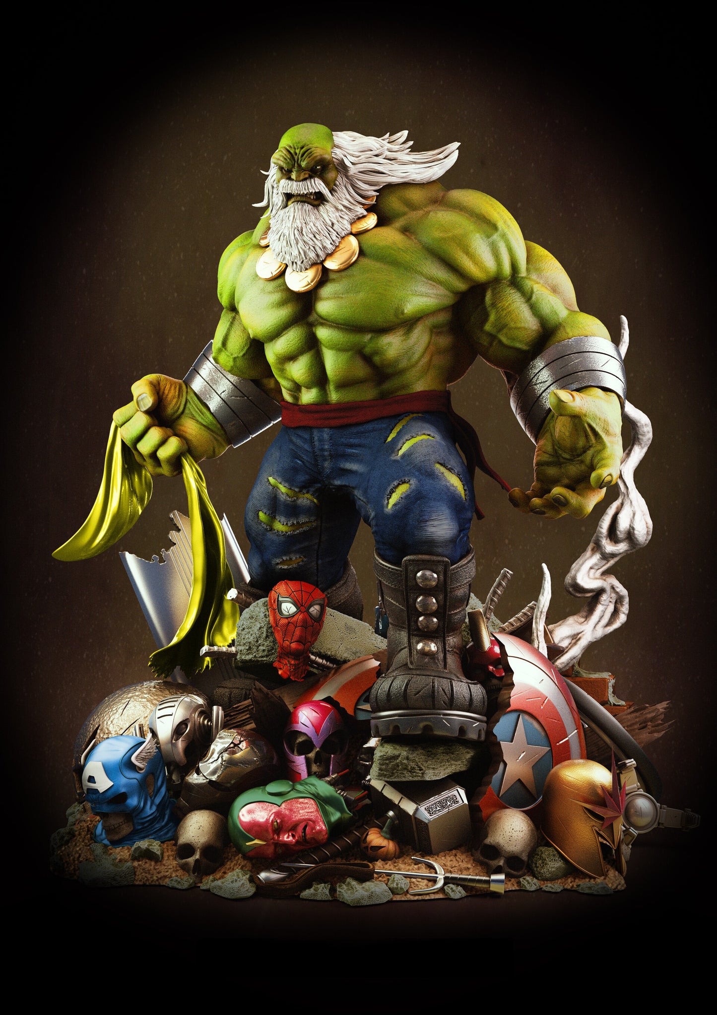 Maestro Hulk - Marvel Comics - STL 3D Print Files