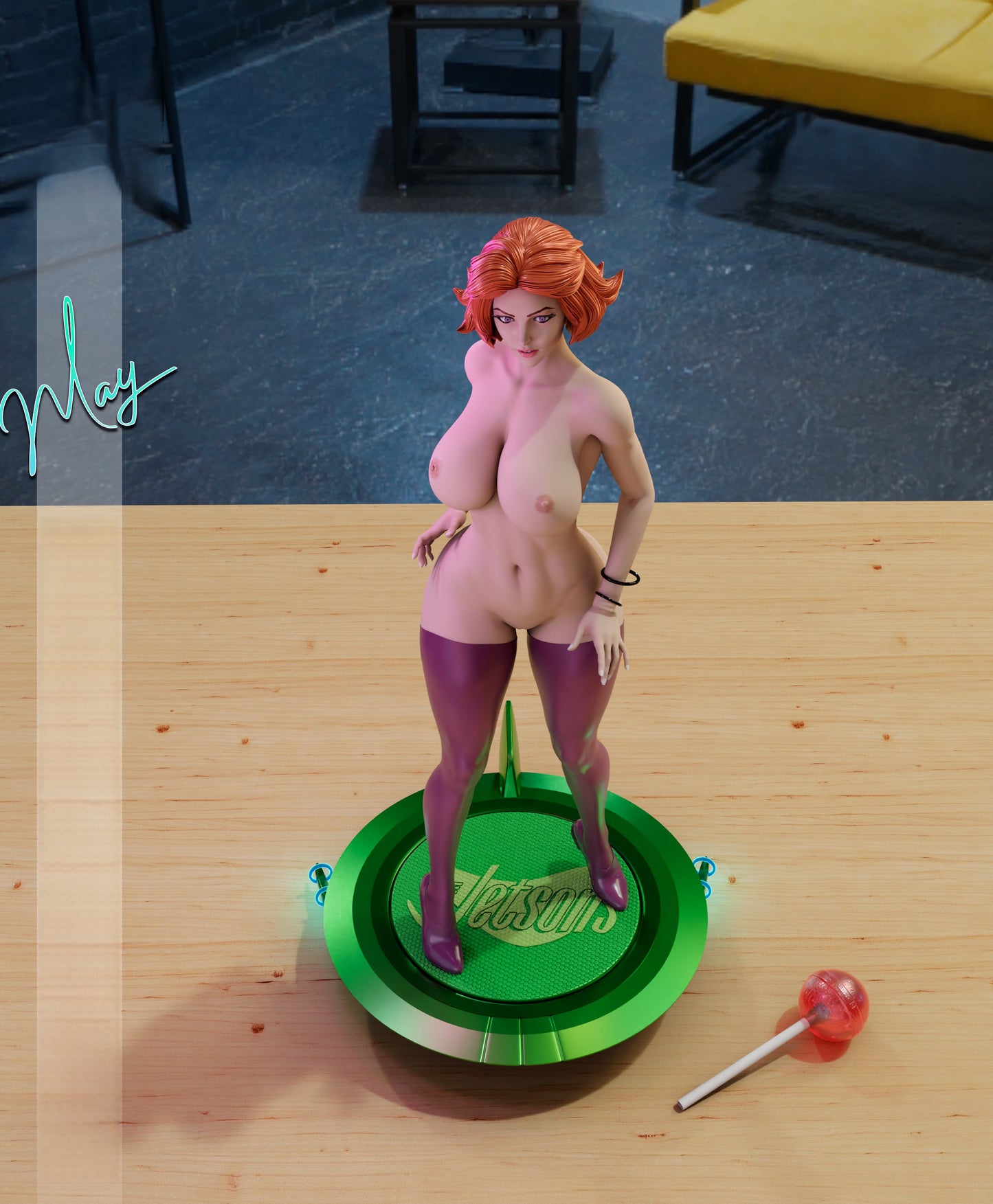 2414 Jane Jetson NSFW - The Jetsons - STL 3D Print Files