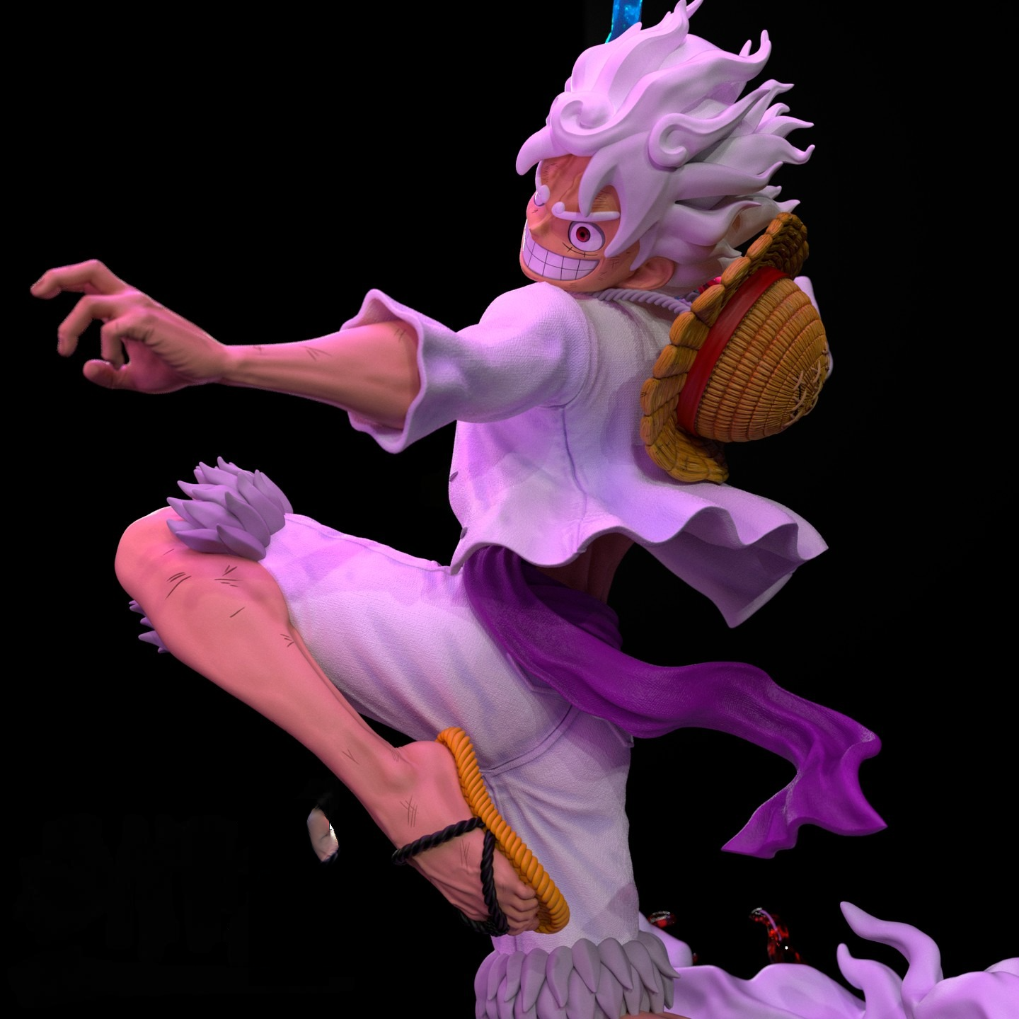 2079 Luffy Gear 5 - One Piece - STL 3D Print Files