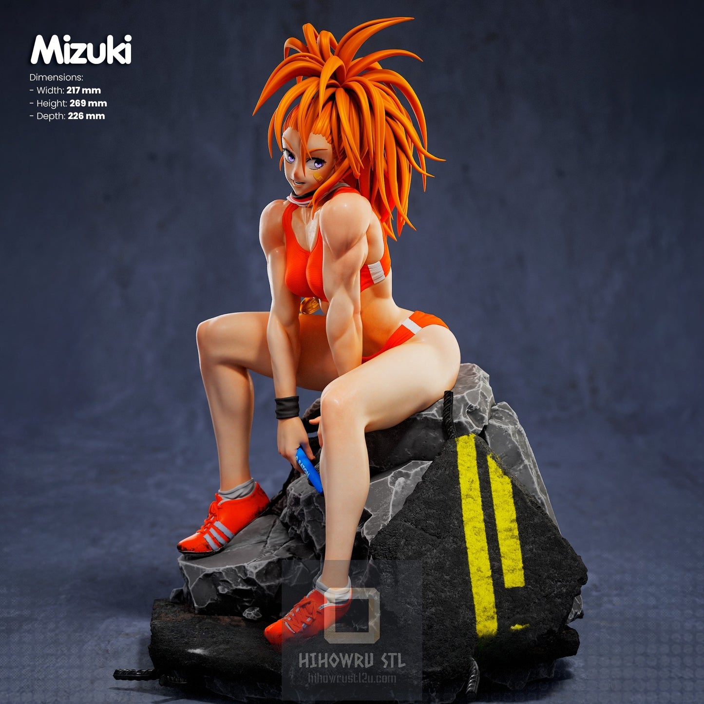 4540 Mizuki - One-Punch Man - STL 3D Print Files