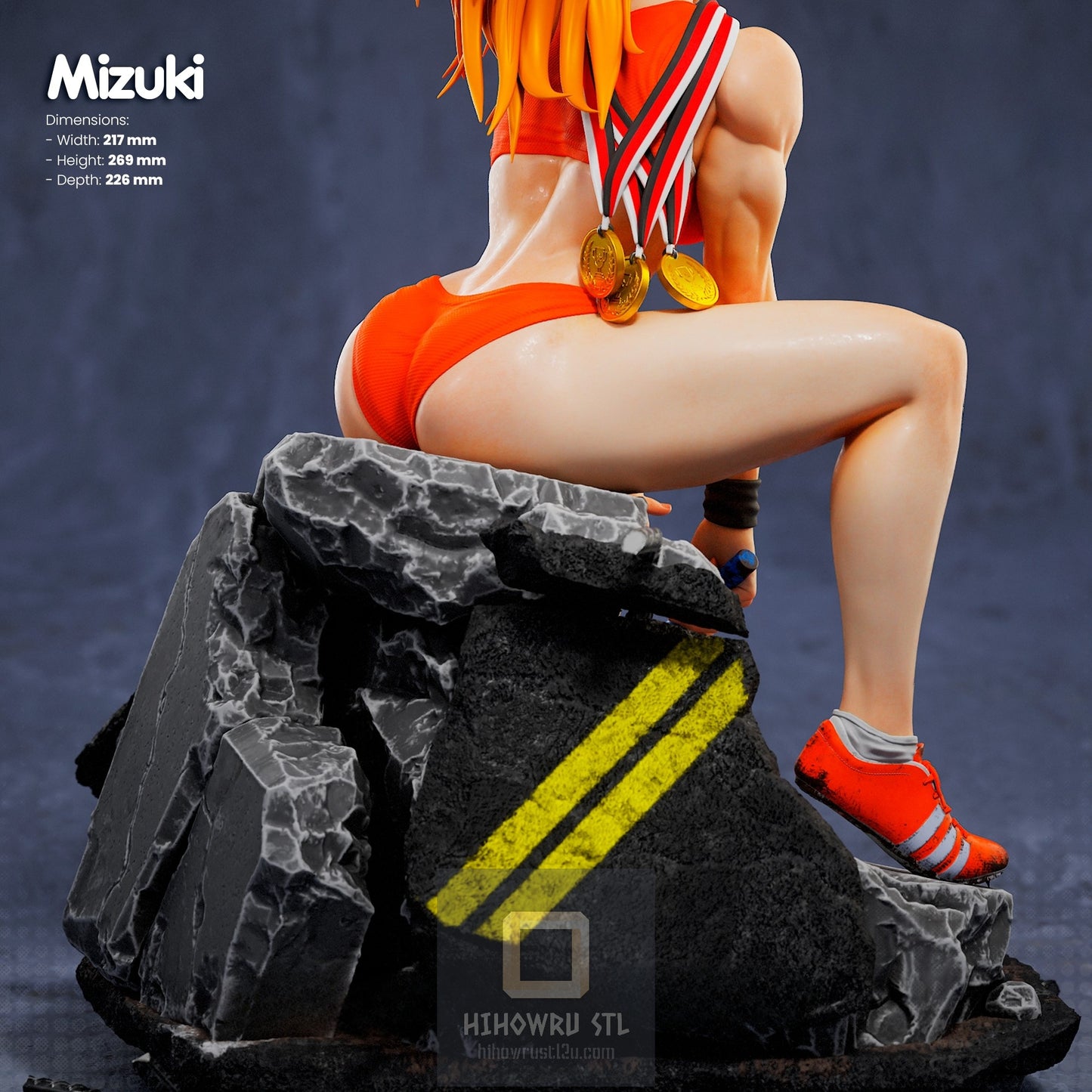 4540 Mizuki - One-Punch Man - STL 3D Print Files