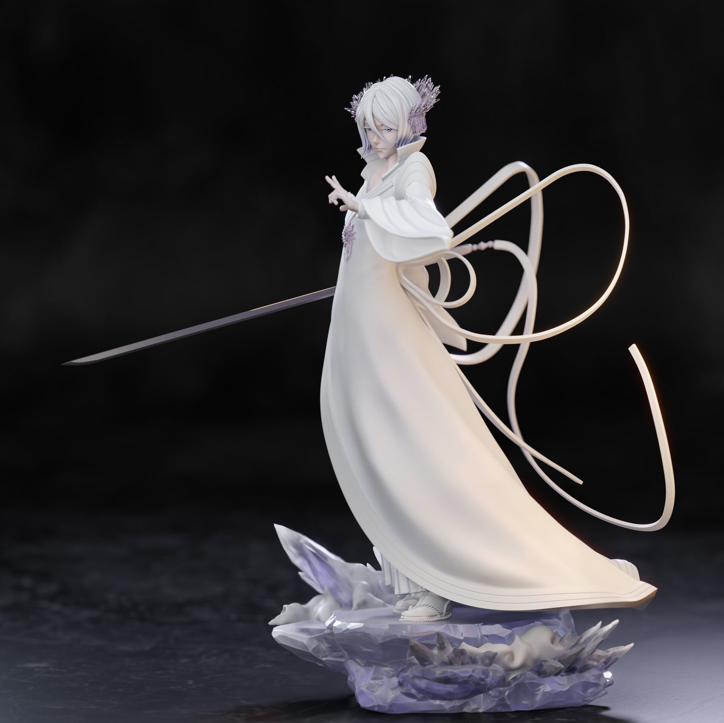 2319 Rukia Kuchiki Bankai - Bleach - STL 3D Print Files