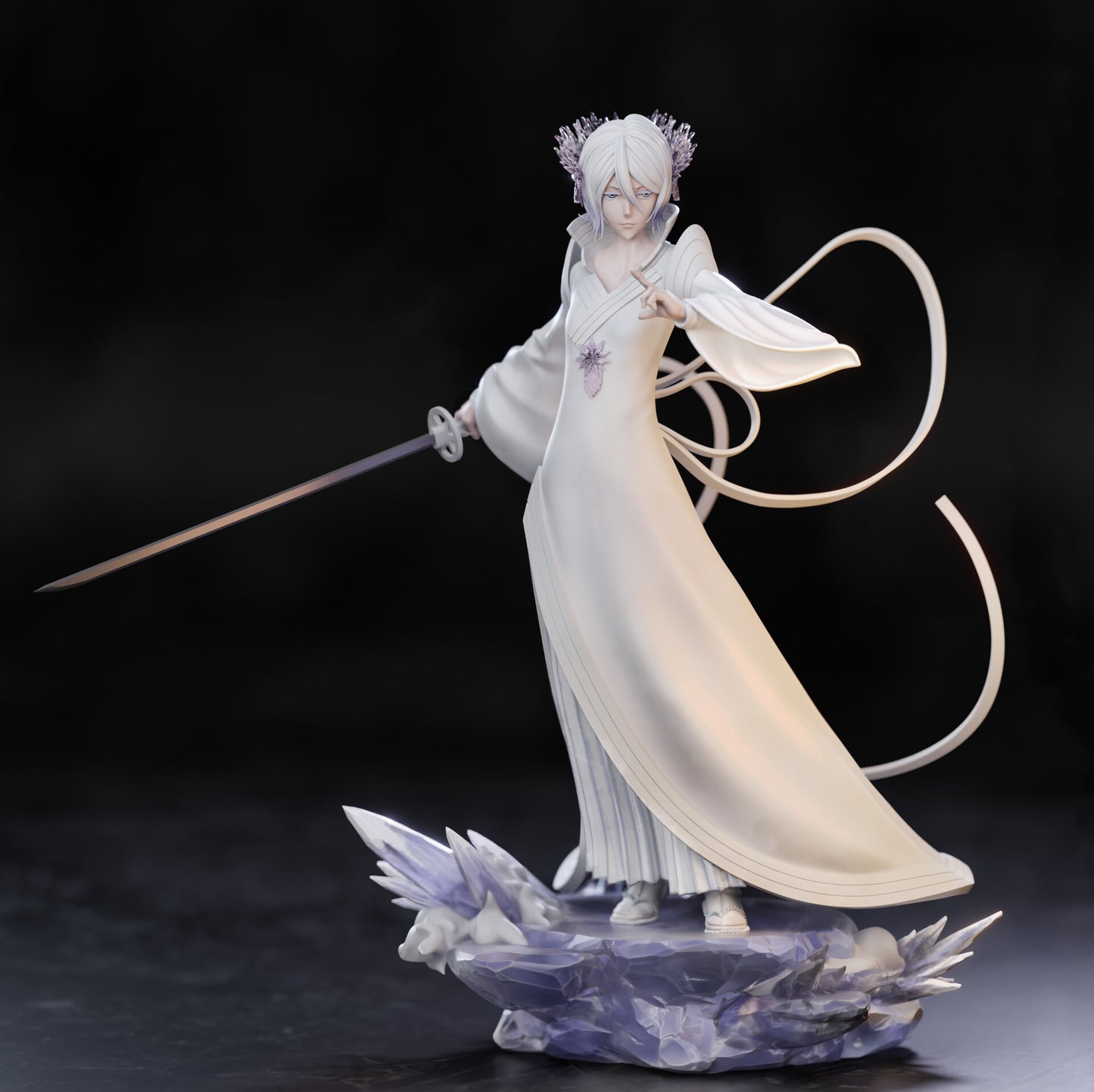 2319 Rukia Kuchiki Bankai - Bleach - STL 3D Print Files