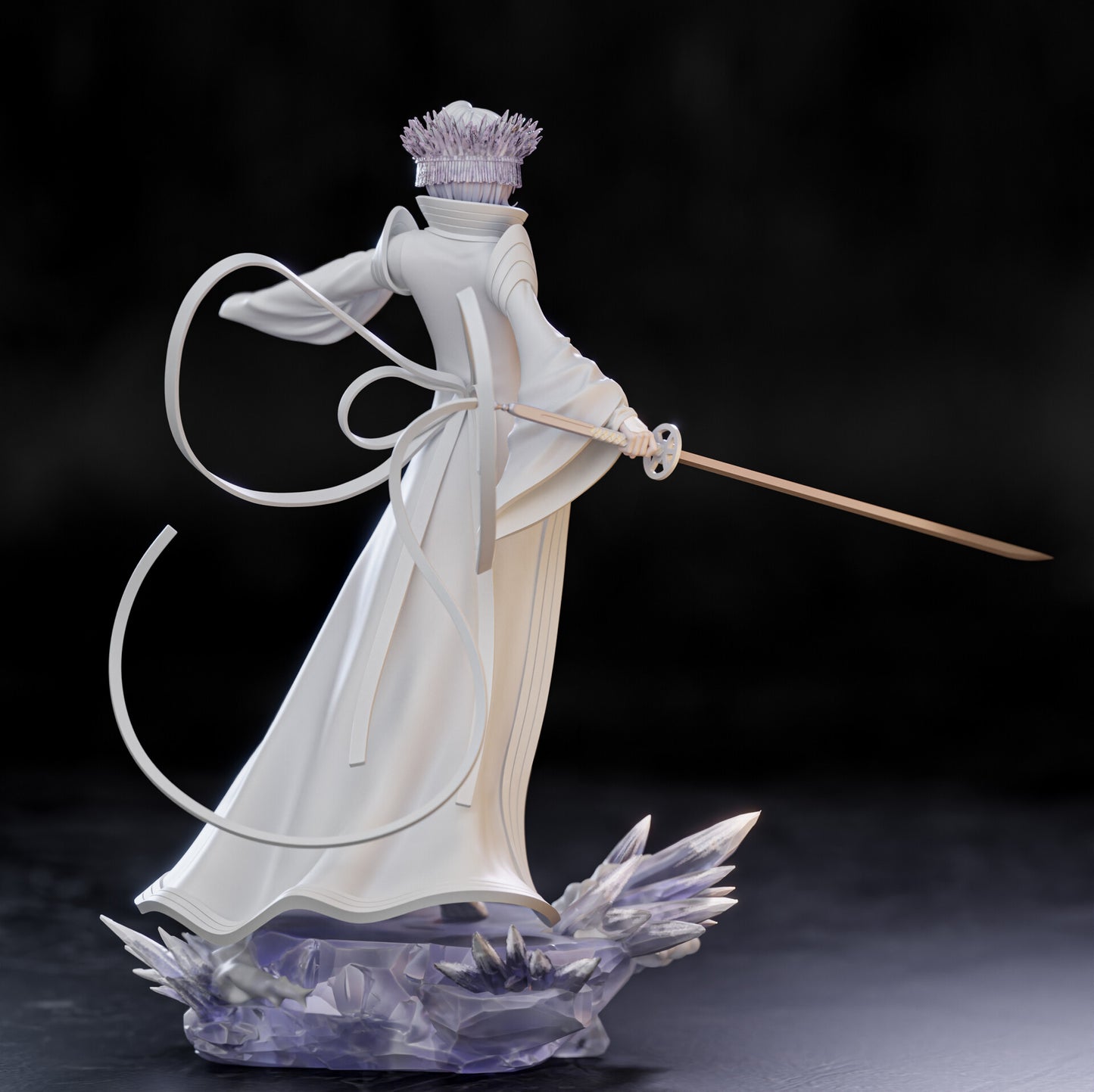 2319 Rukia Kuchiki Bankai - Bleach - STL 3D Print Files