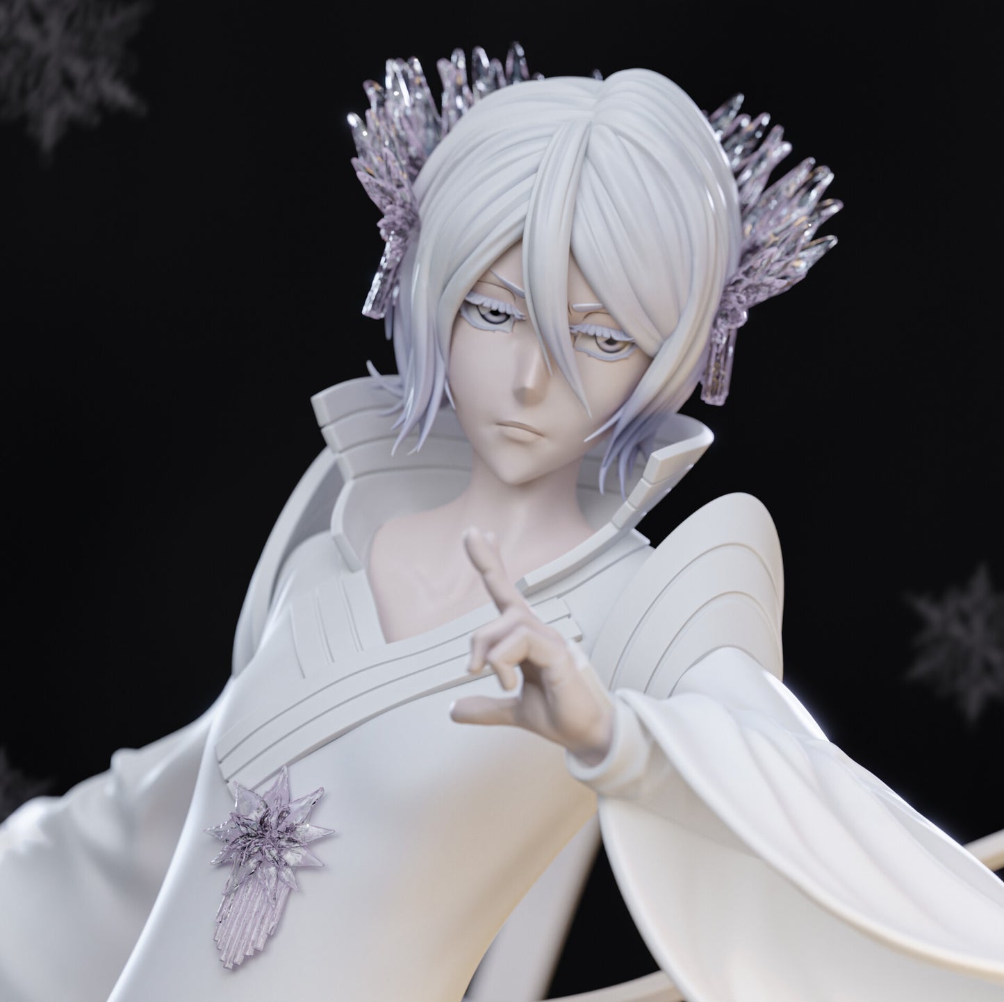 2319 Rukia Kuchiki Bankai - Bleach - STL 3D Print Files