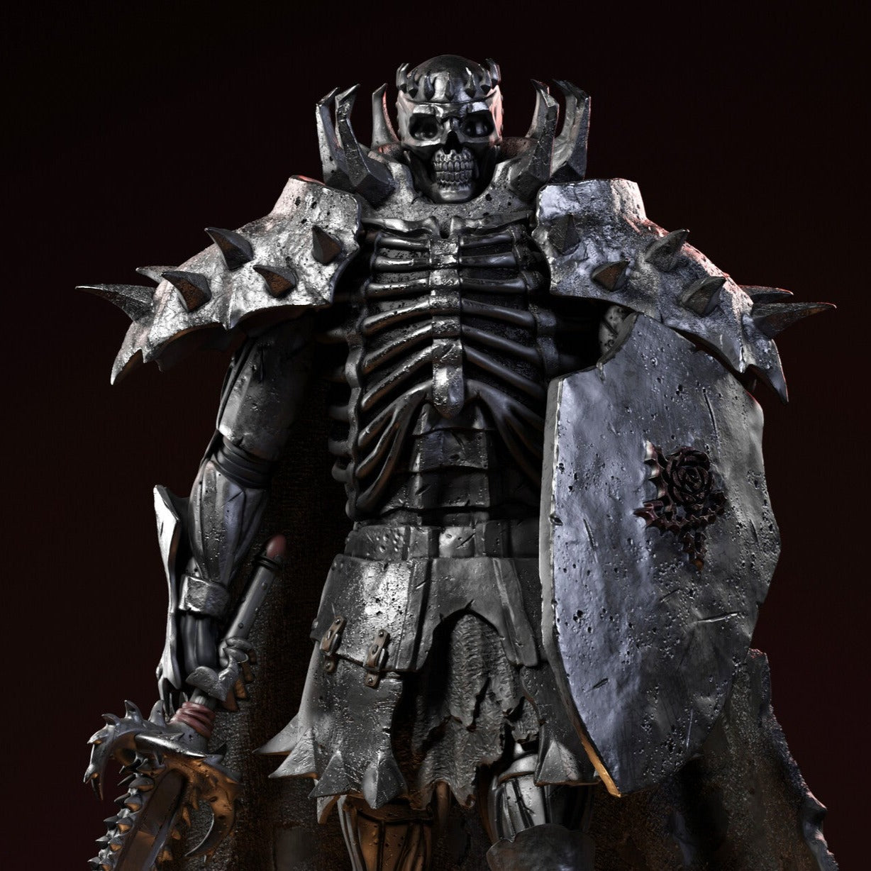 1628 Skull Knight - Berserk - STL 3D Print Files 2