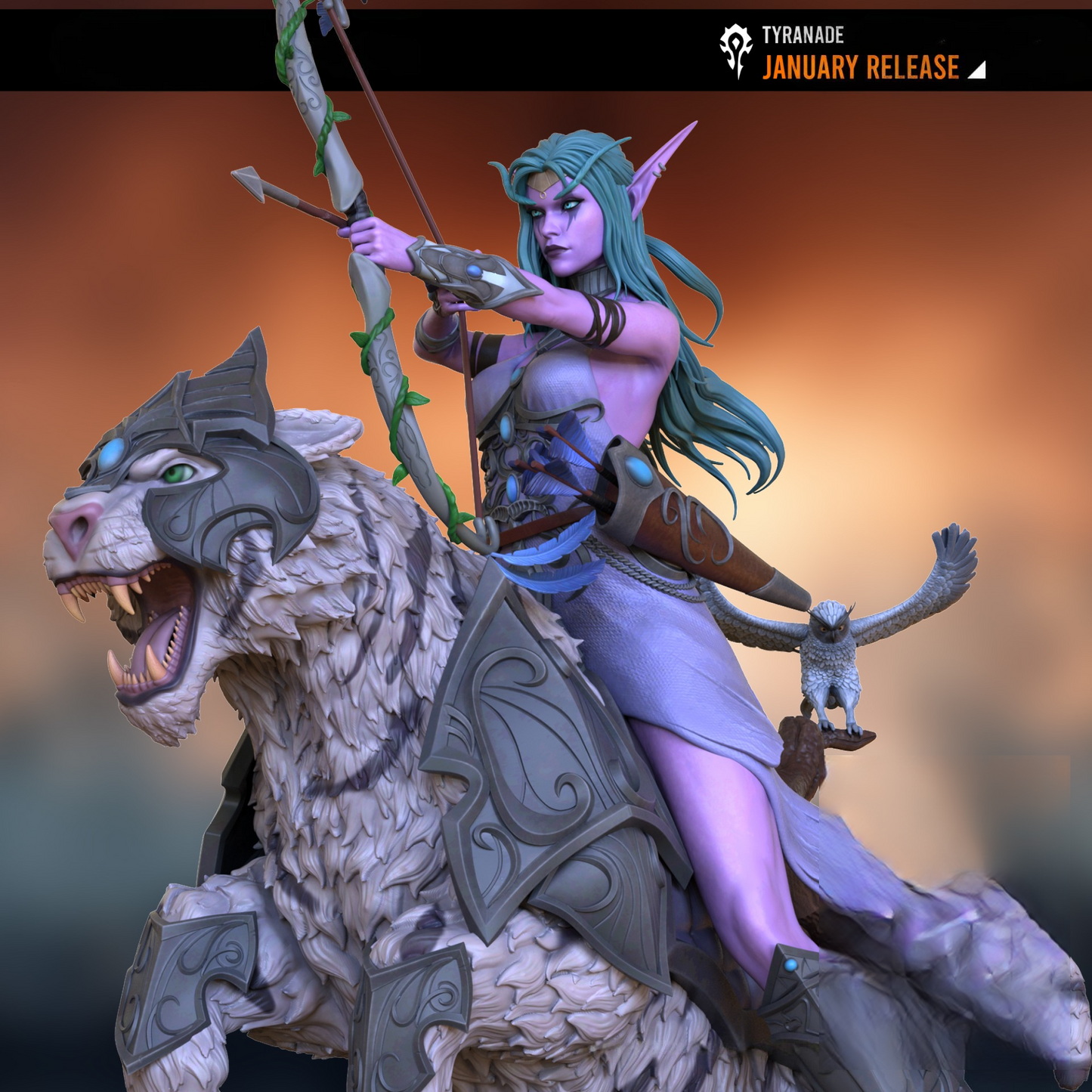 1993 Tyrande Whisperwind NSFW - WORLD OF WARCRAFT - STL 3D Print Files