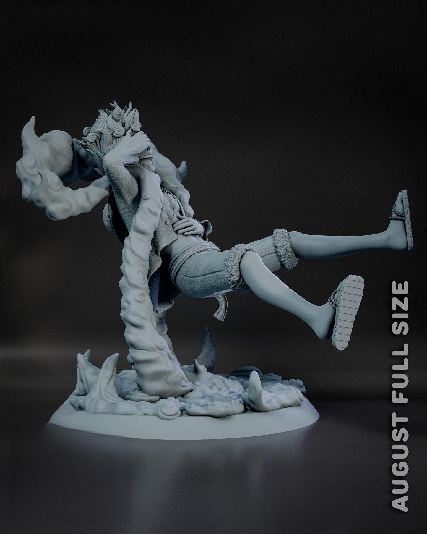 1970 Luffy Gear 5 - One Piece - STL 3D Print Files