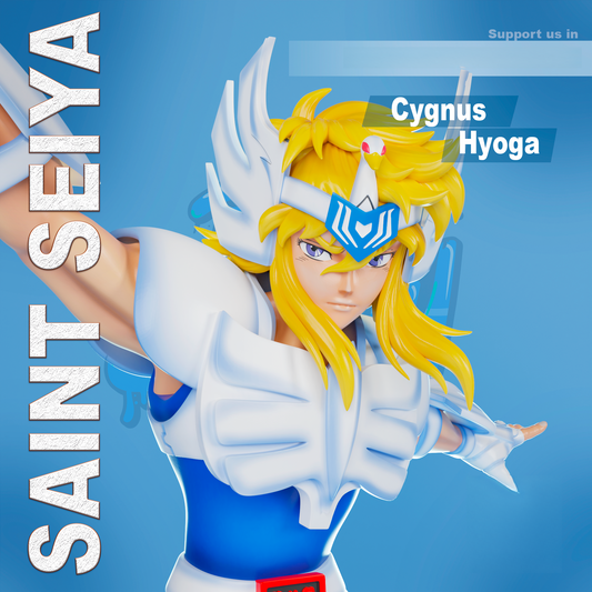 1803 Cygnus Hyoga - Saint Seiya - STL 3D Print Files